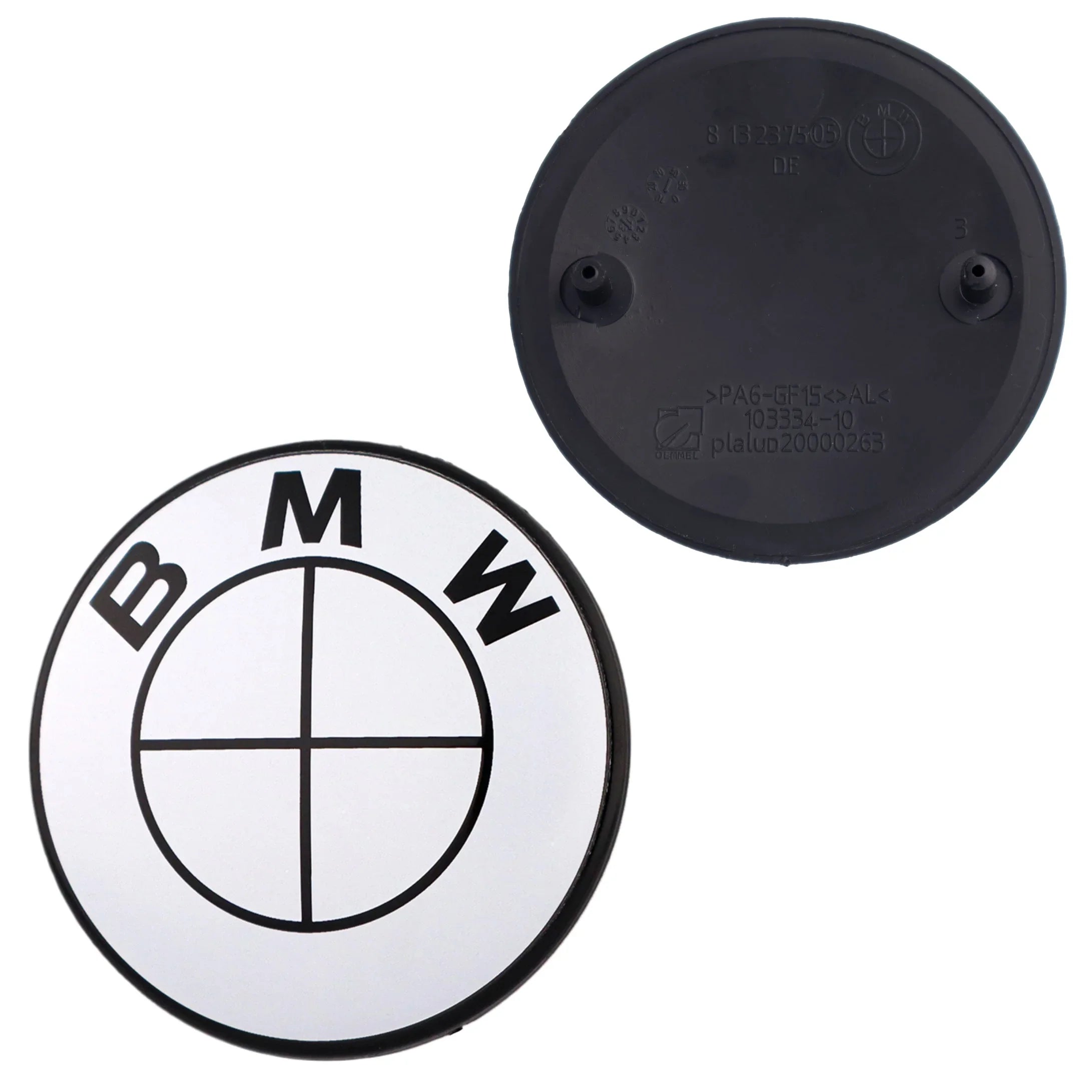 Emblème BMW | Blanc brillant