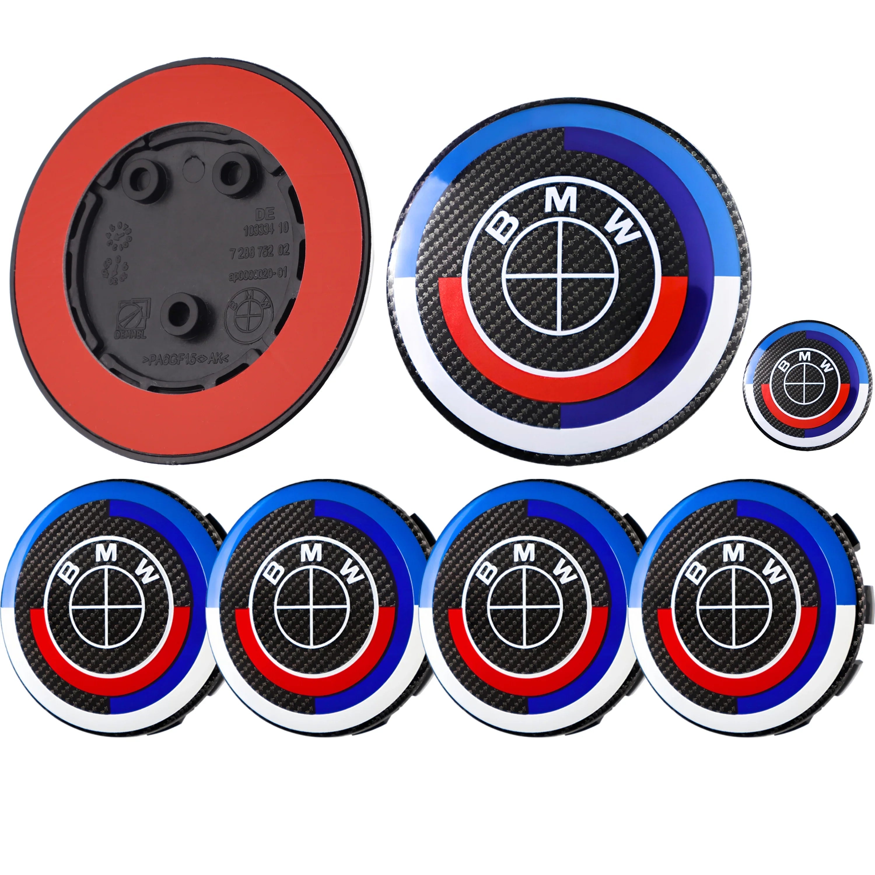 Emblème BMW | 50e Anniversaire Noir Carbone