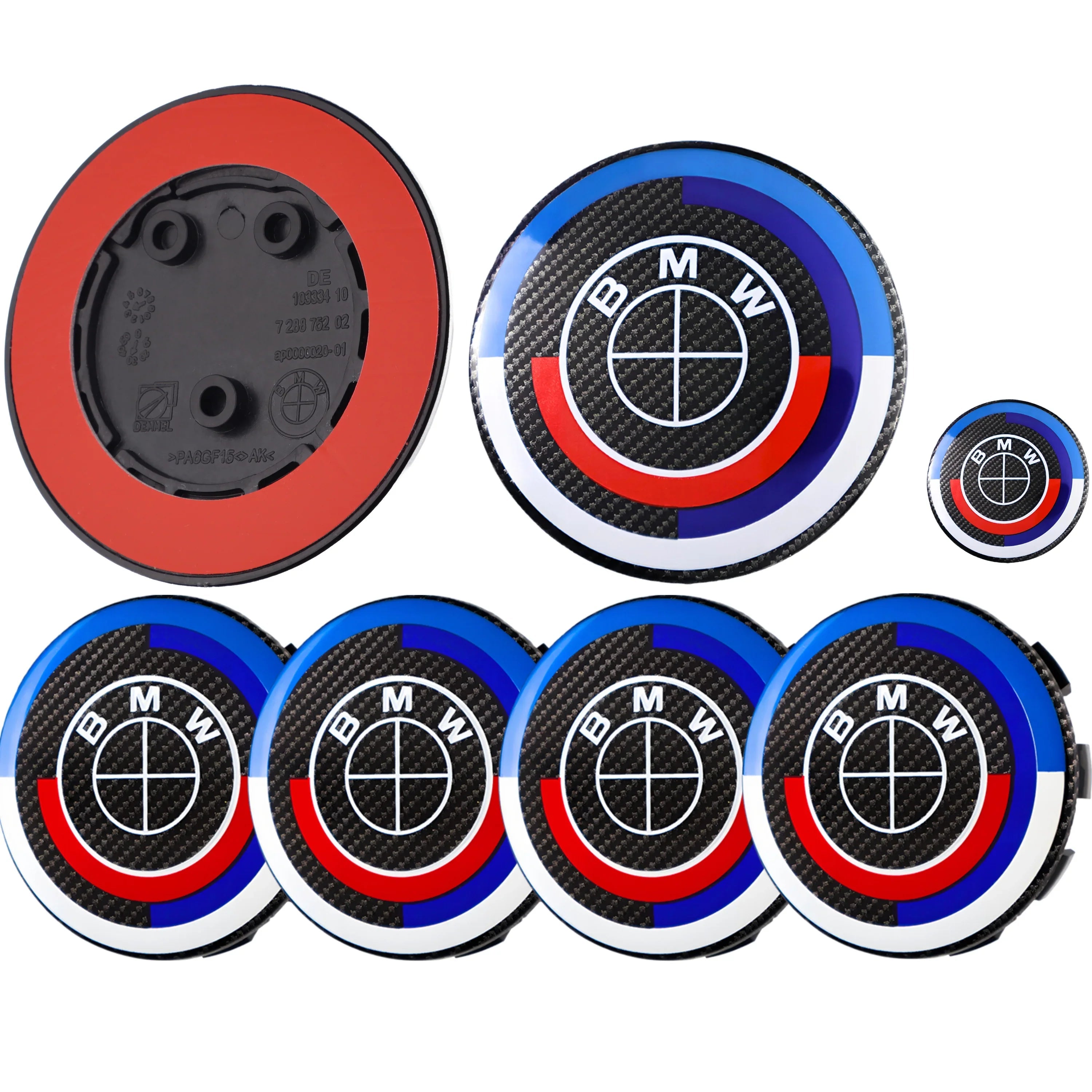 Emblème BMW | 50e Anniversaire Noir Carbone