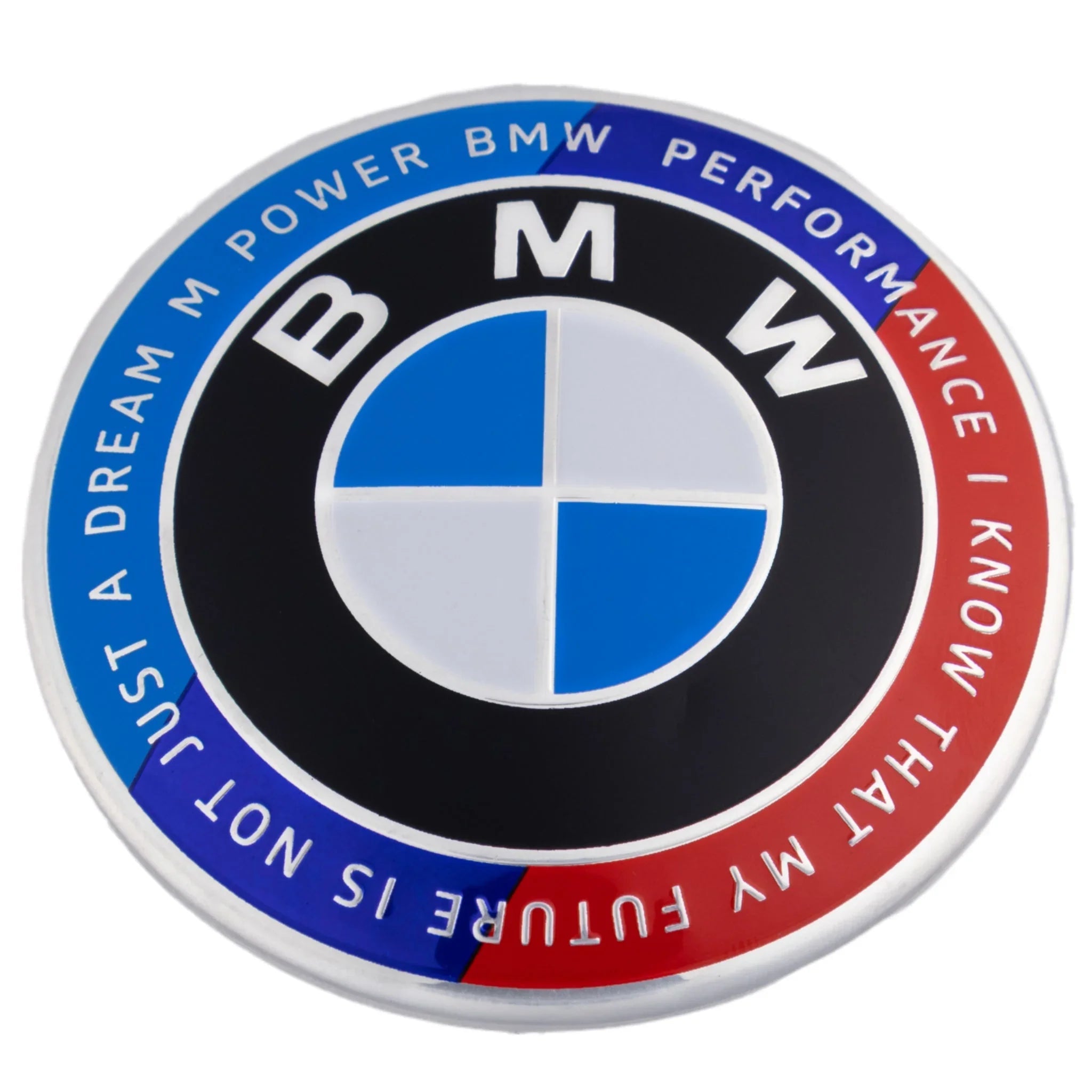 Emblème BMW | 50e Anniversaire Bleu & Rouge