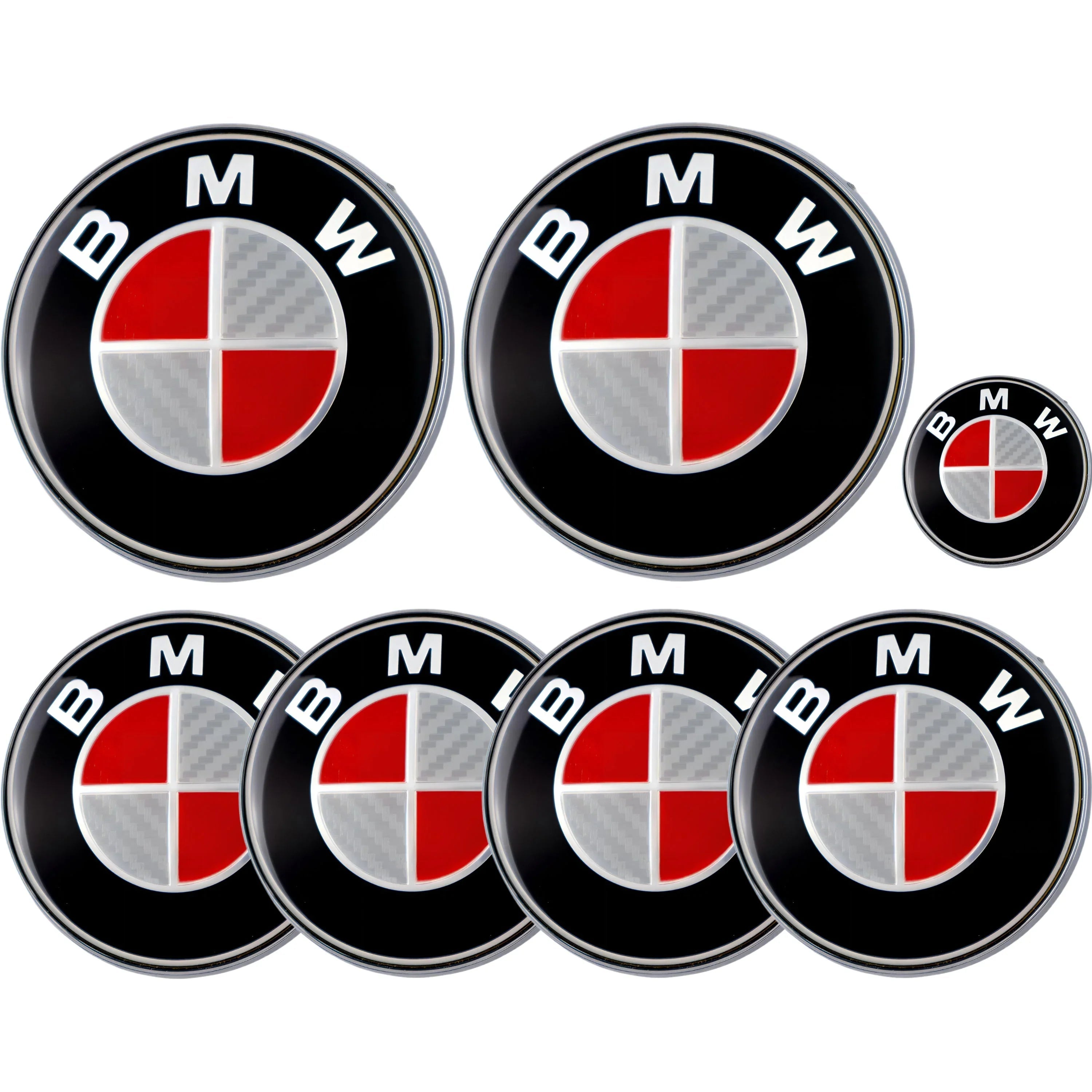 Emblem | Red & Grey - BMW Compatible