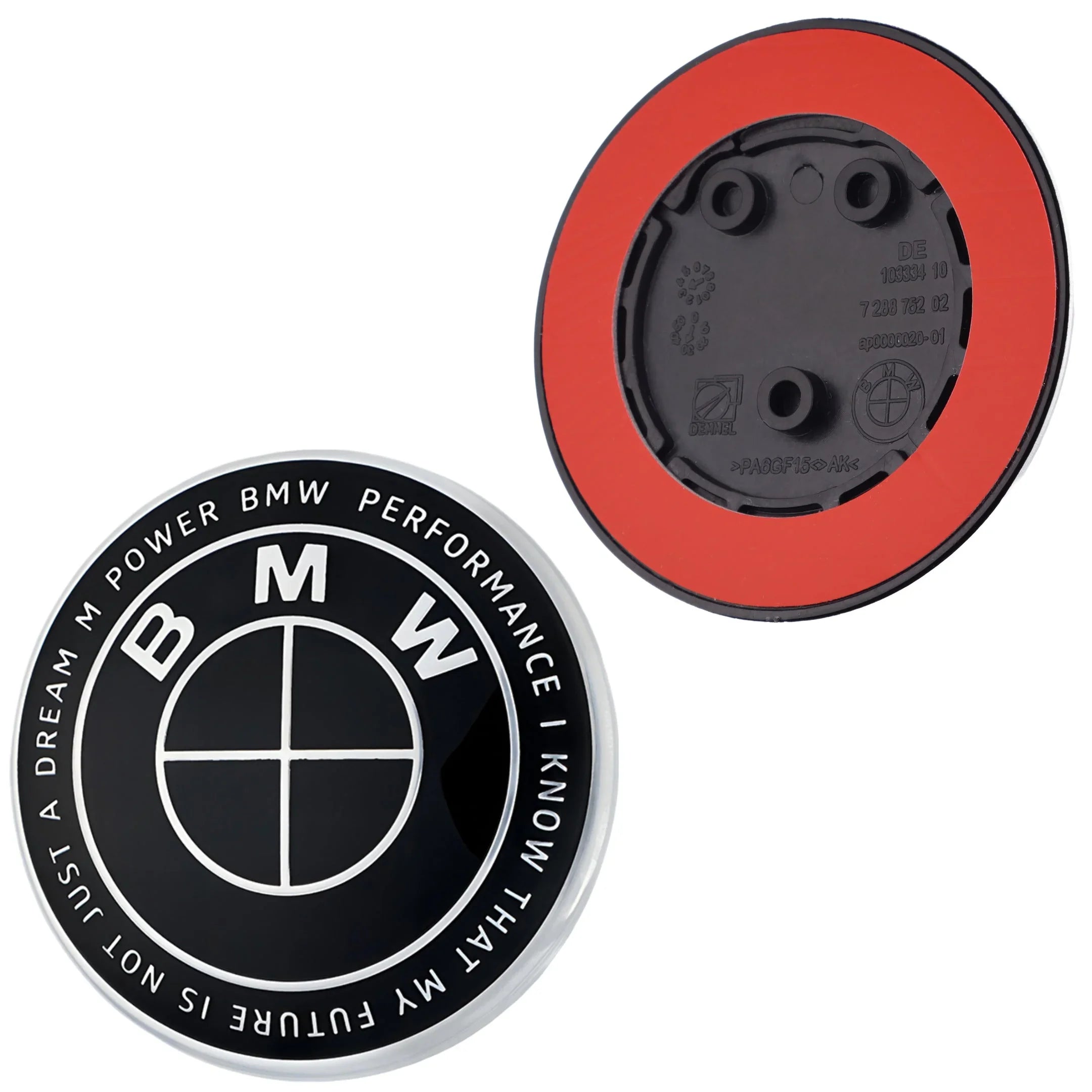 50th Anniversary Badge | Full Black - BMW Compatible