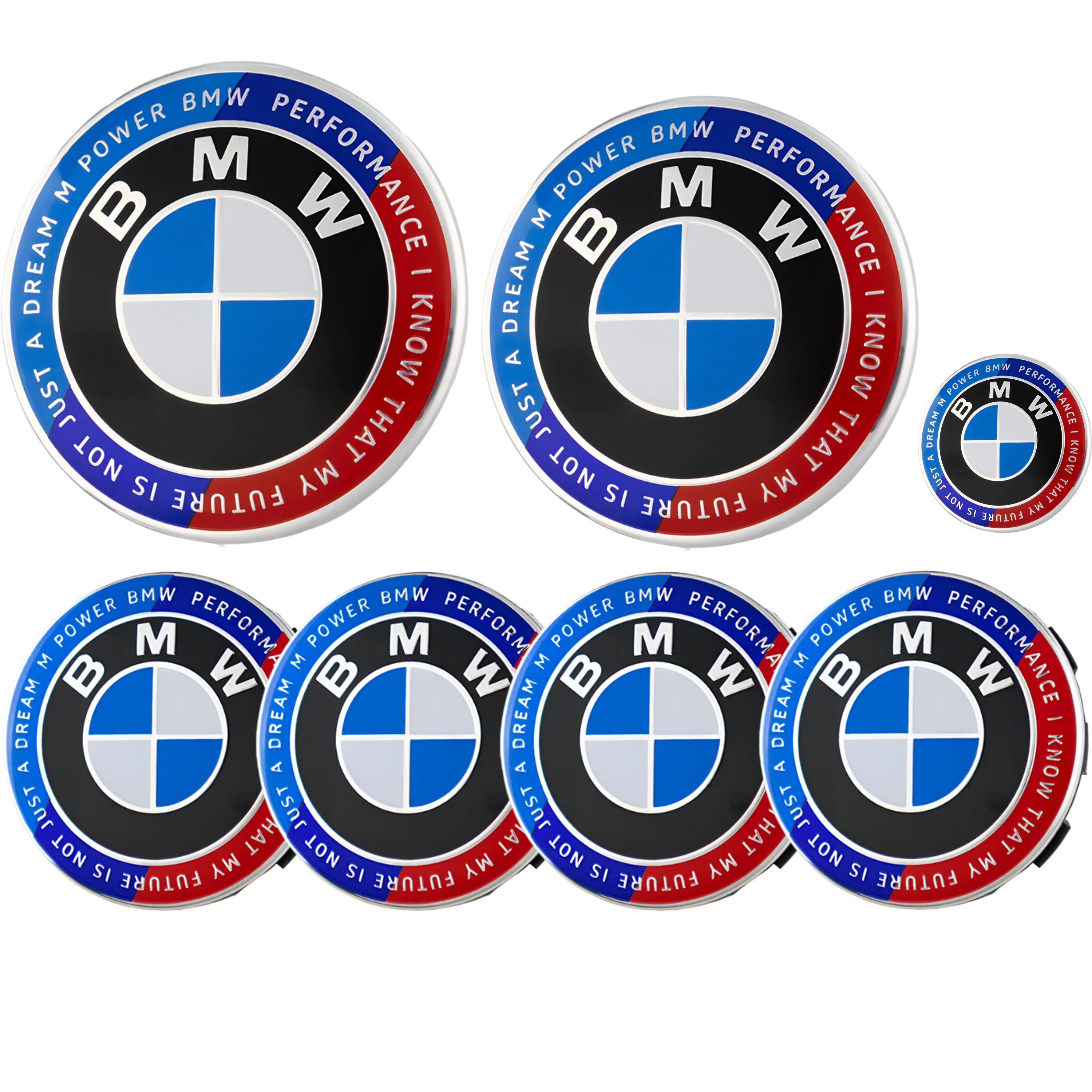 50th Anniversary Badge | Blue & Red - BMW Compatible