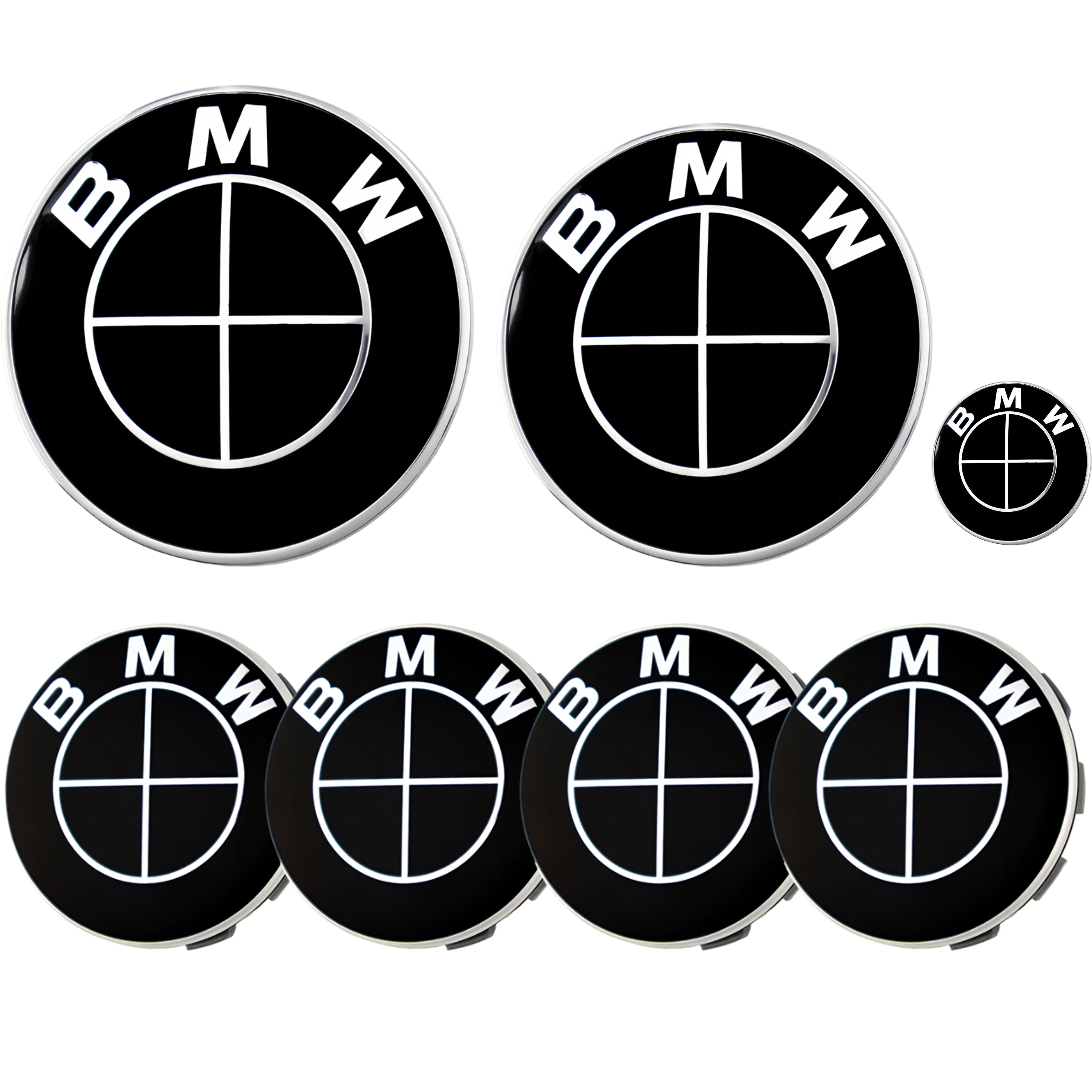 Emblem | Full Black - BMW Compatible