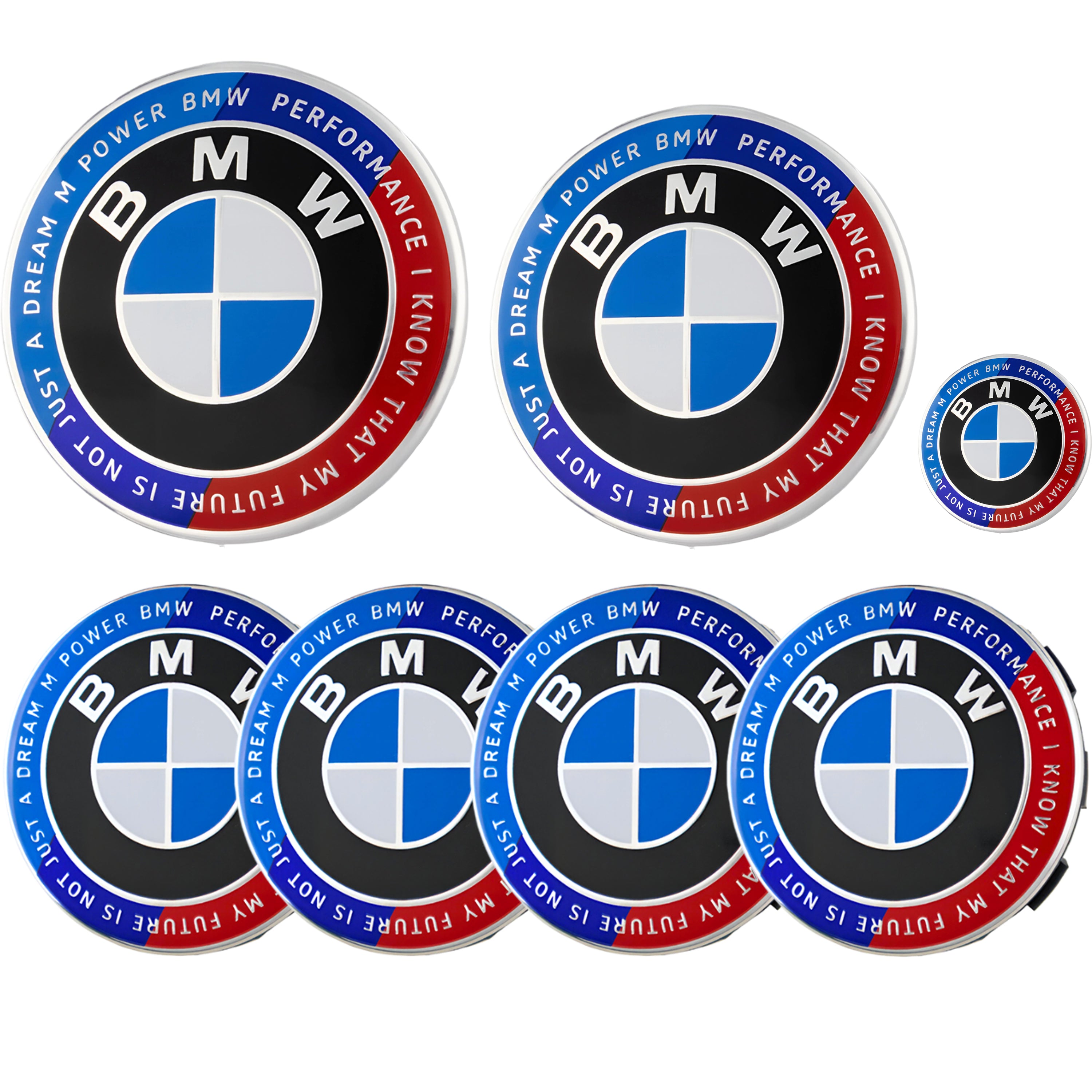 50th Anniversary Badge | Blue & Red - BMW Compatible