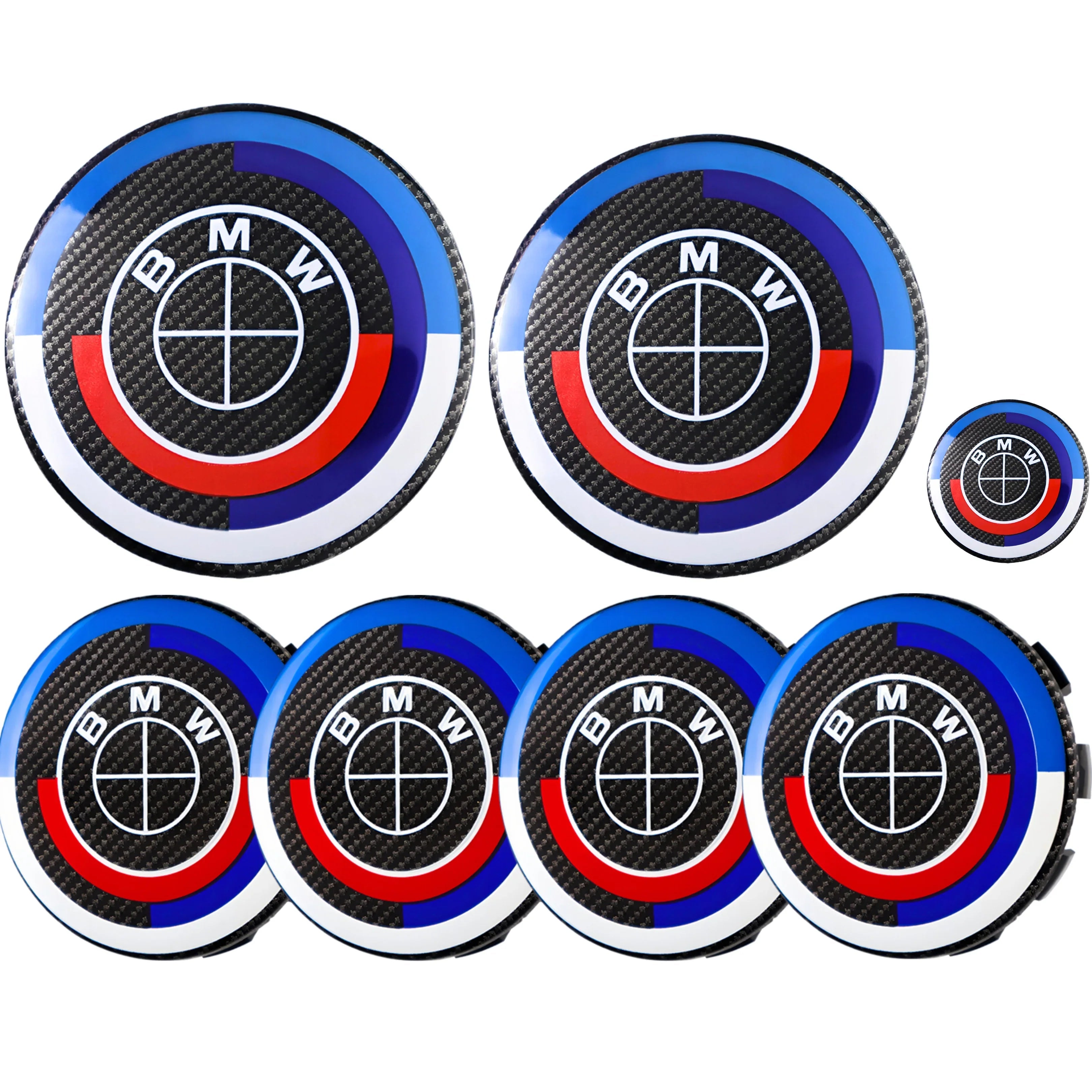 50th Anniversary Emblem | Black Carbon - BMW Compatible