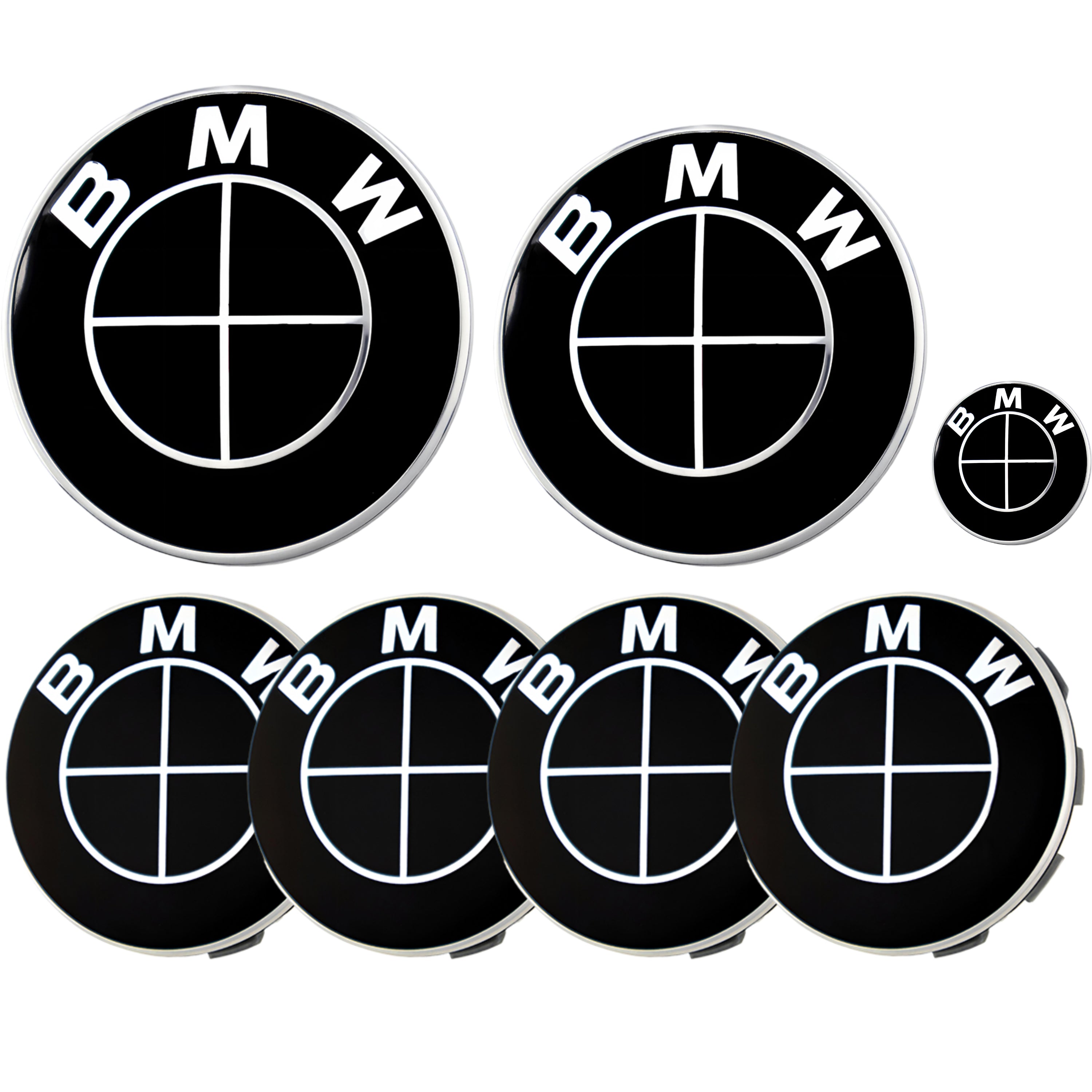 Emblem | Full Black - BMW Compatible