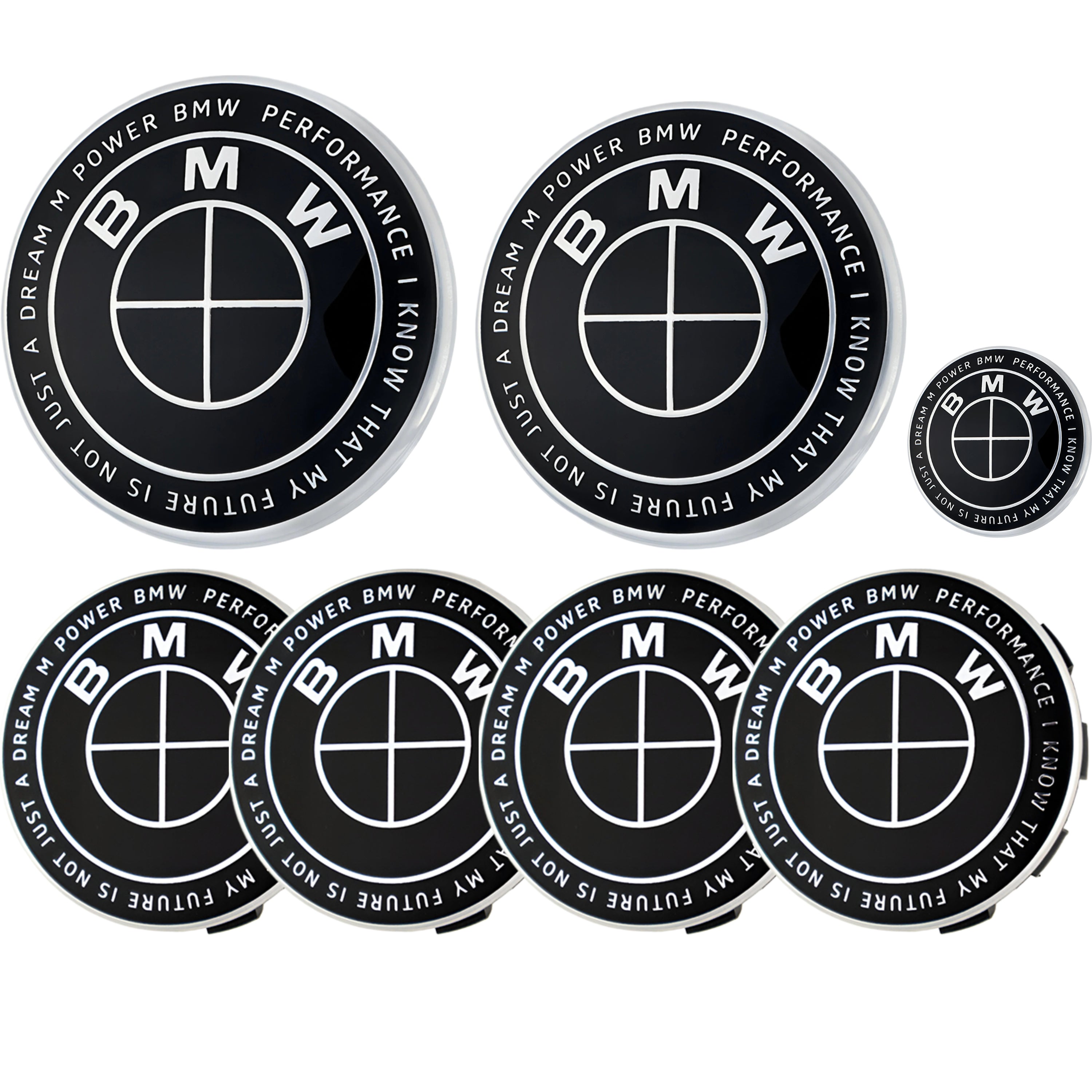 50th Anniversary Badge | Full Black - BMW Compatible