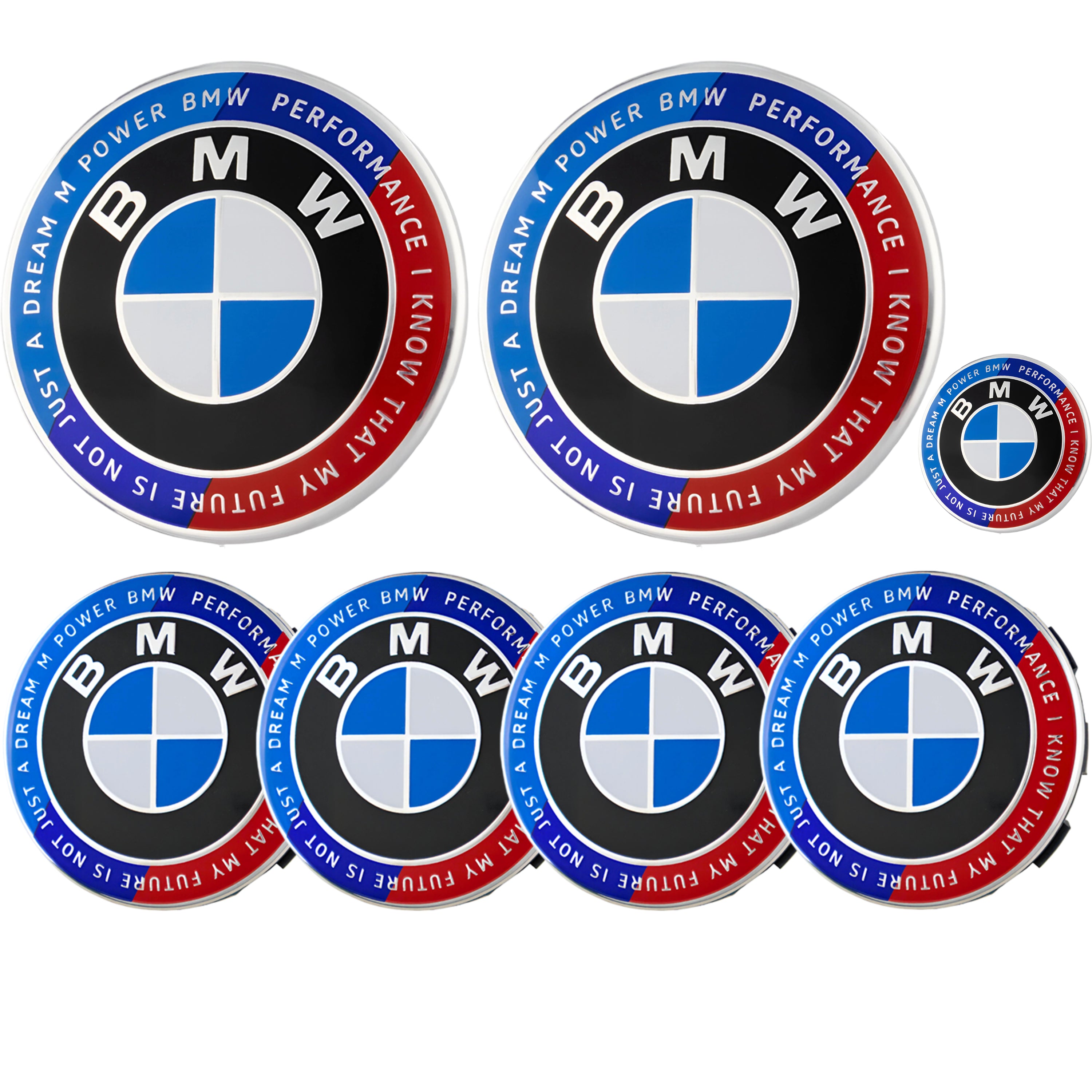 50th Anniversary Badge | Blue & Red - BMW Compatible
