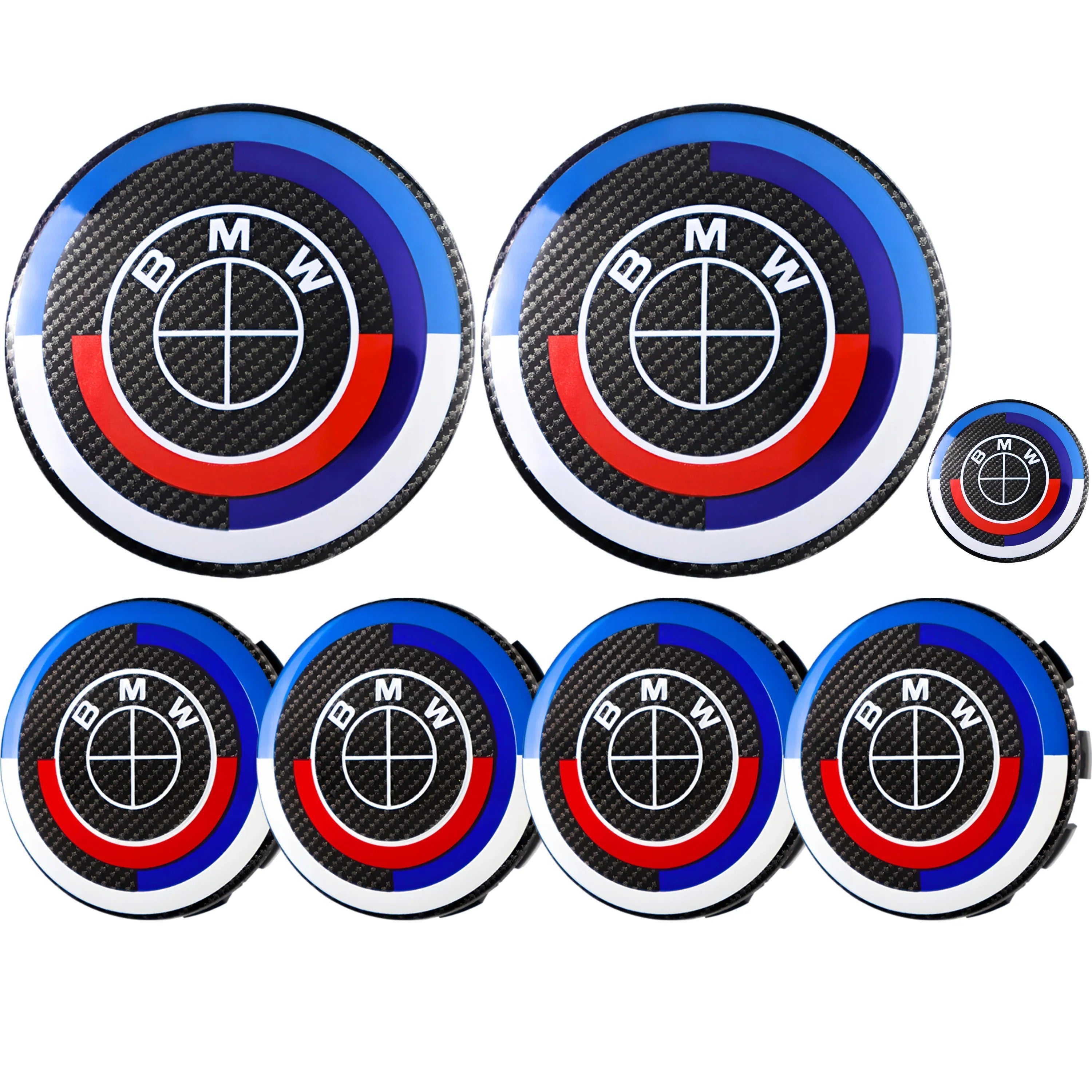 50th Anniversary Emblem | Black Carbon - BMW Compatible