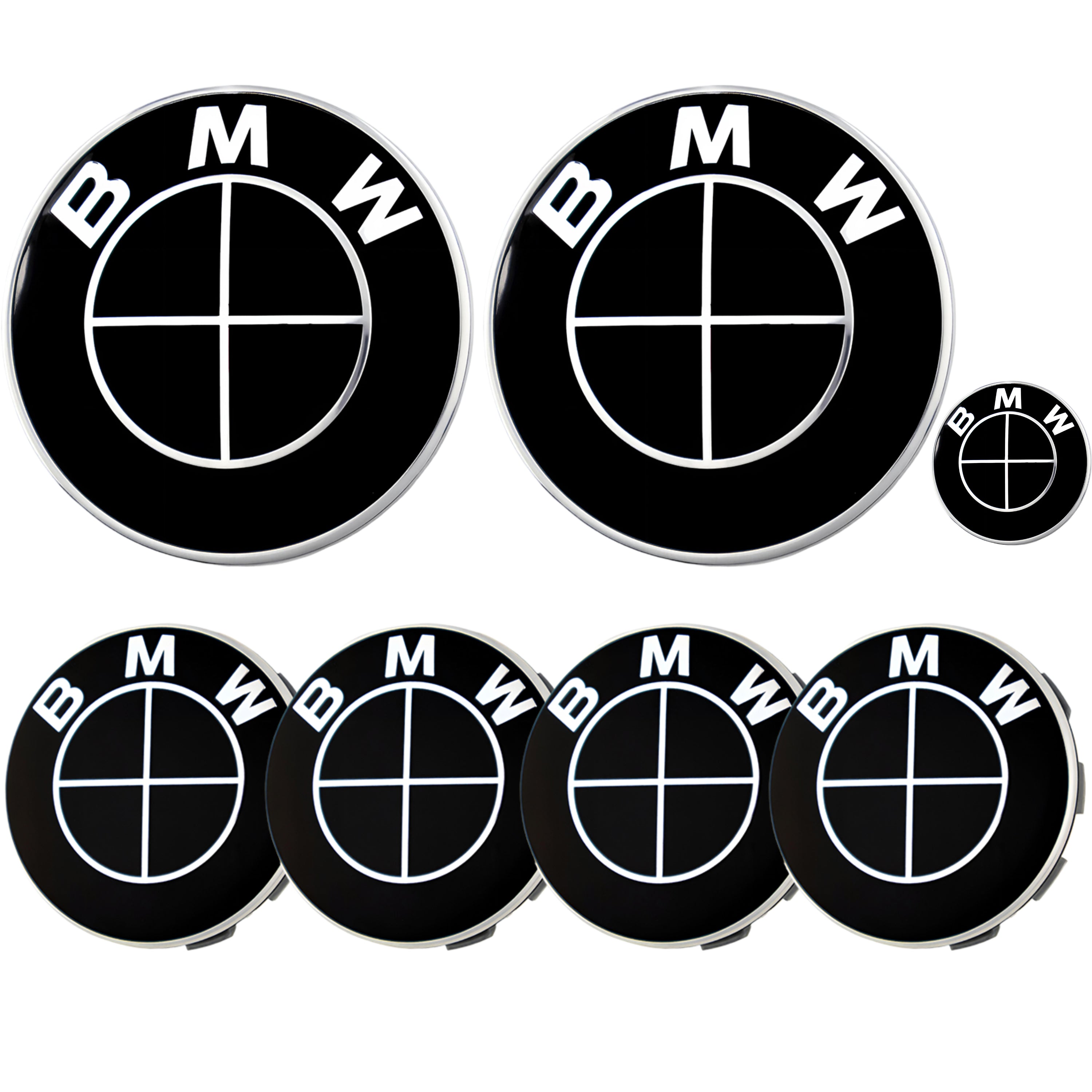 Emblem | Full Black - BMW Compatible