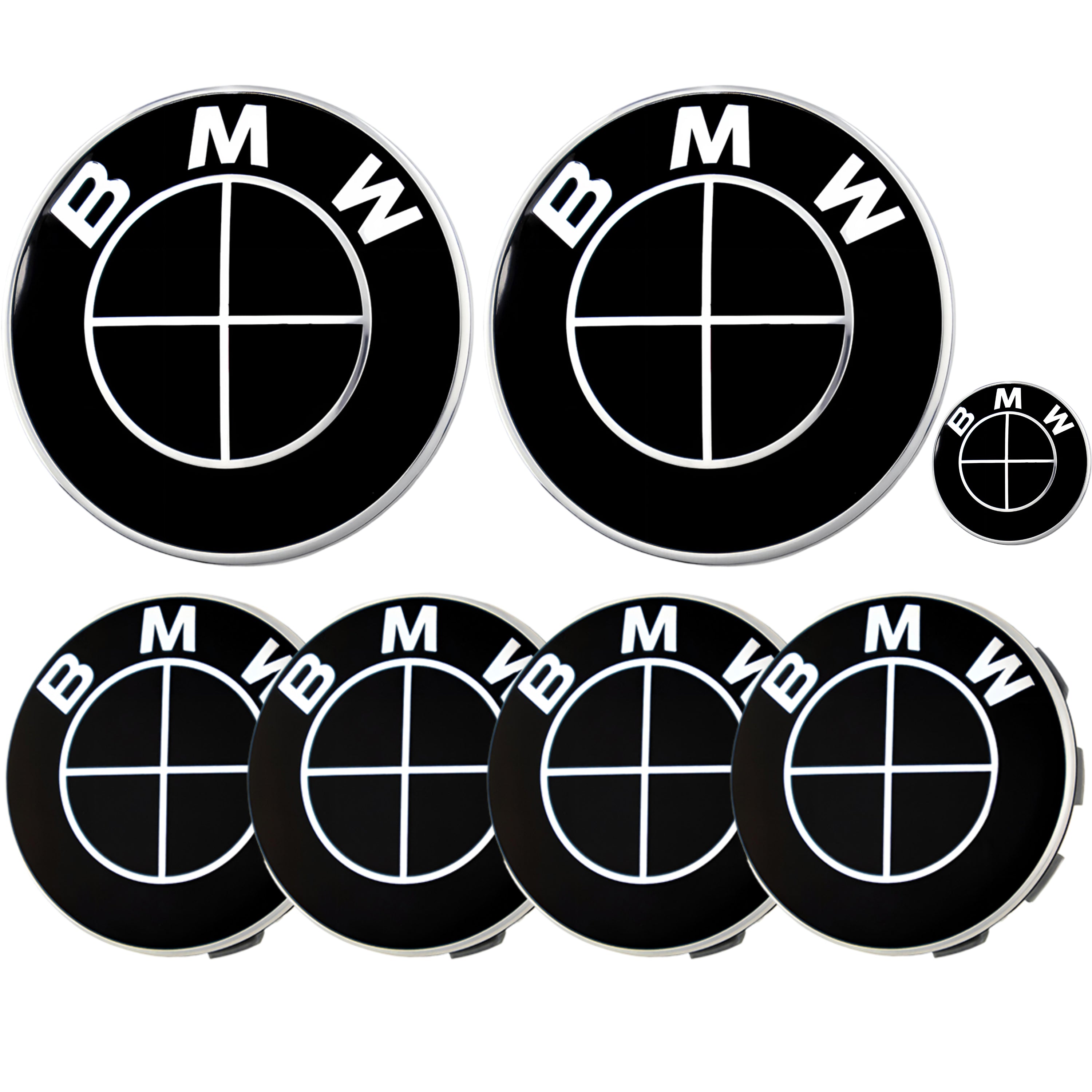 Emblem | Full Black - BMW Compatible