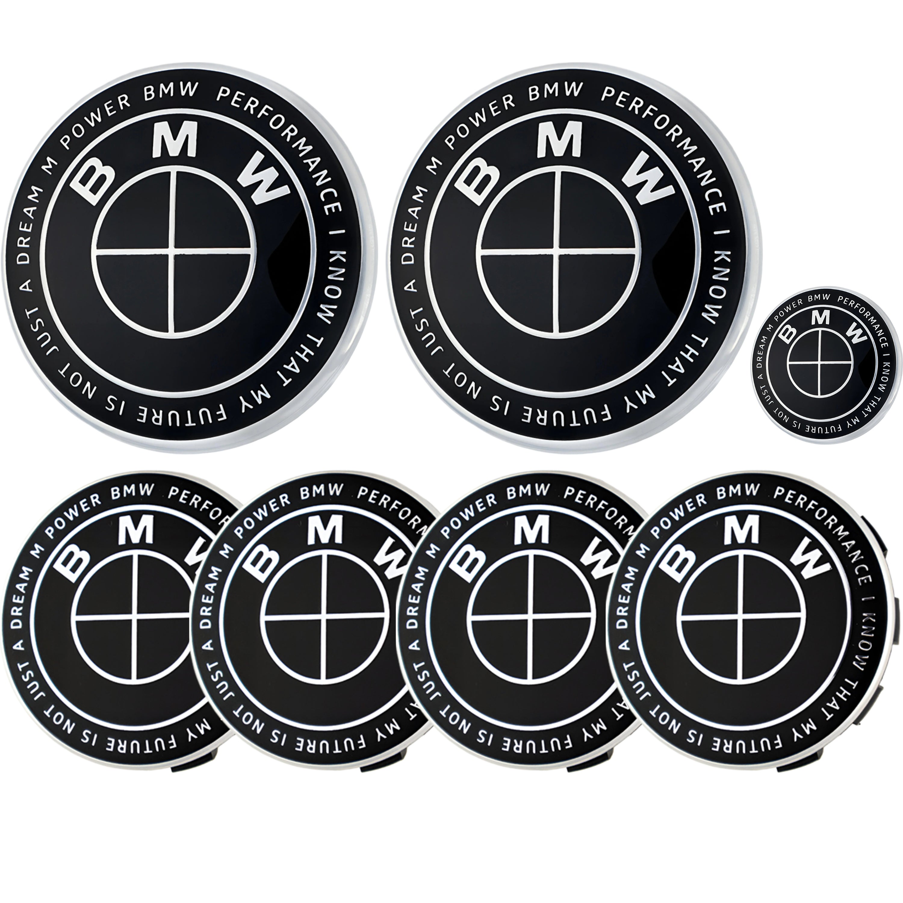 50th Anniversary Badge | Full Black - BMW Compatible