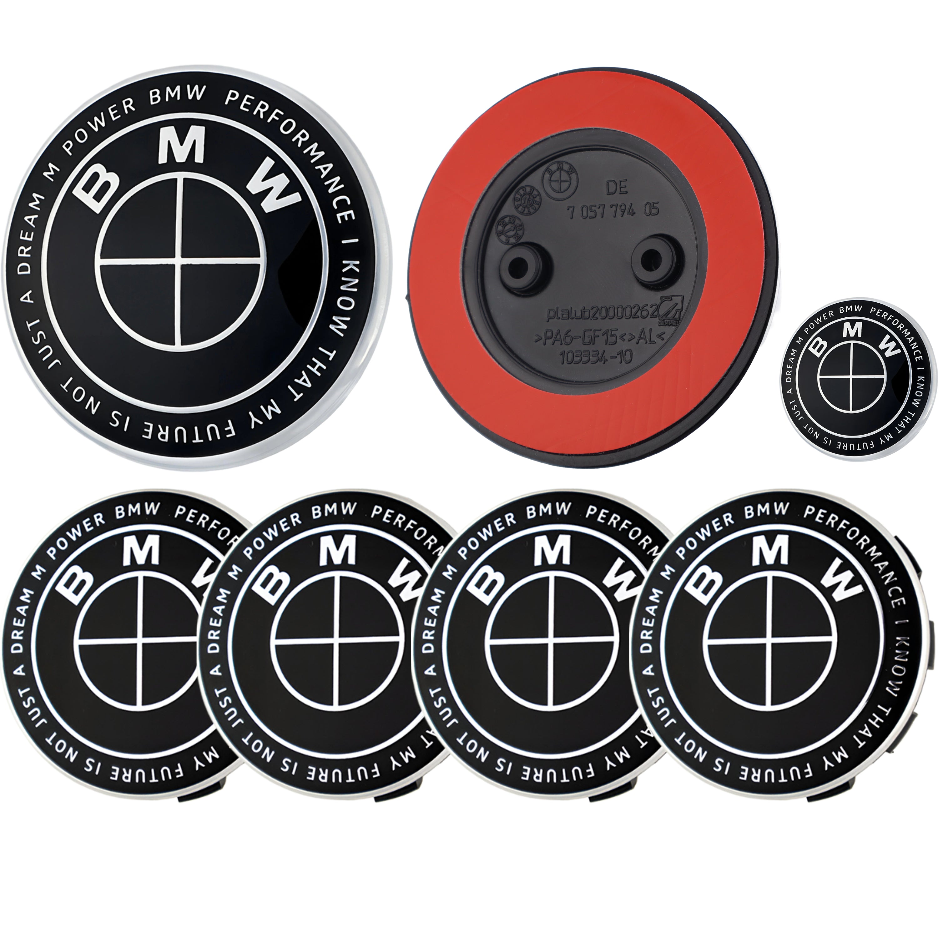 50th Anniversary Badge | Full Black - BMW Compatible