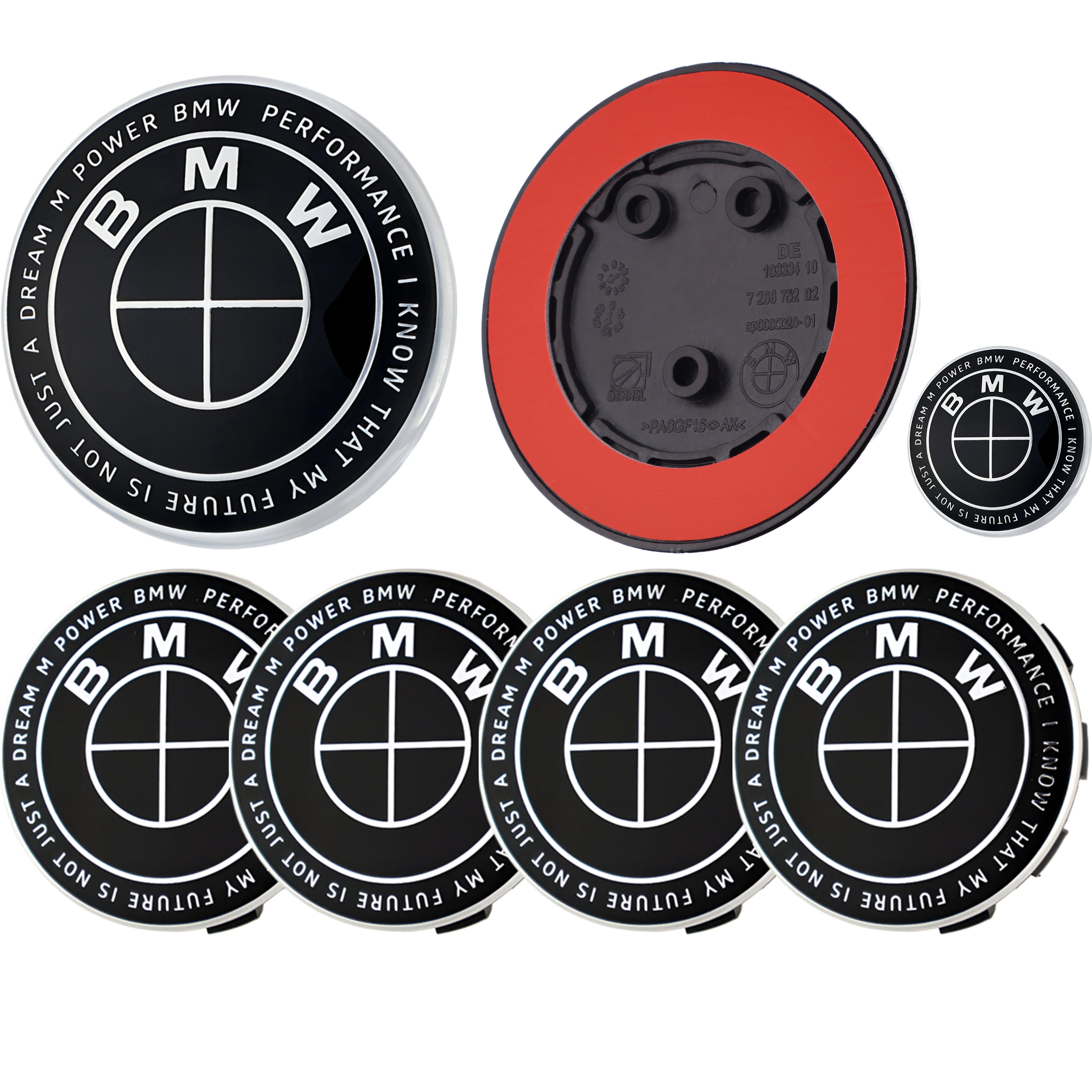 50th Anniversary Badge | Full Black - BMW Compatible