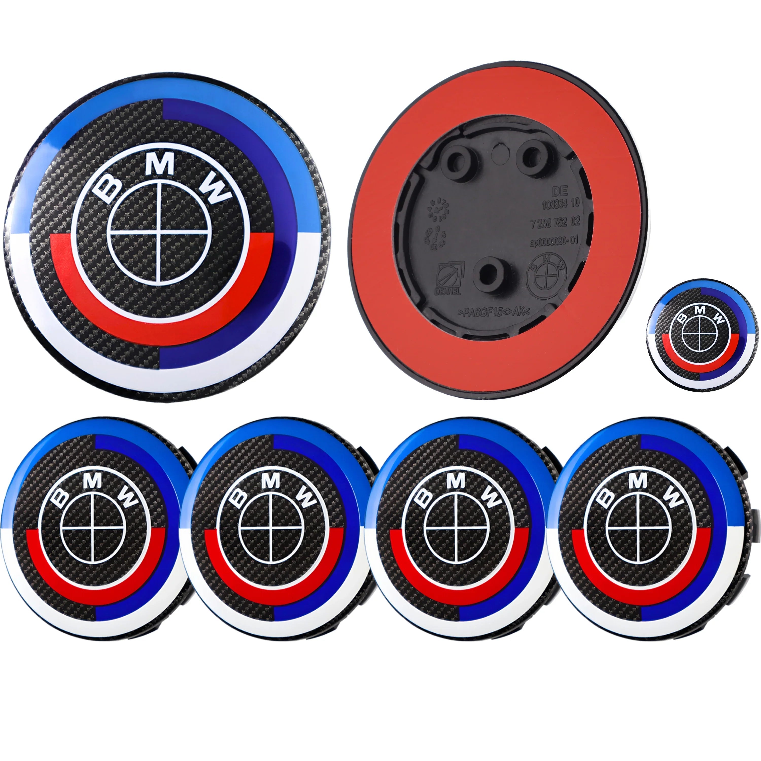 50th Anniversary Emblem | Black Carbon - BMW Compatible