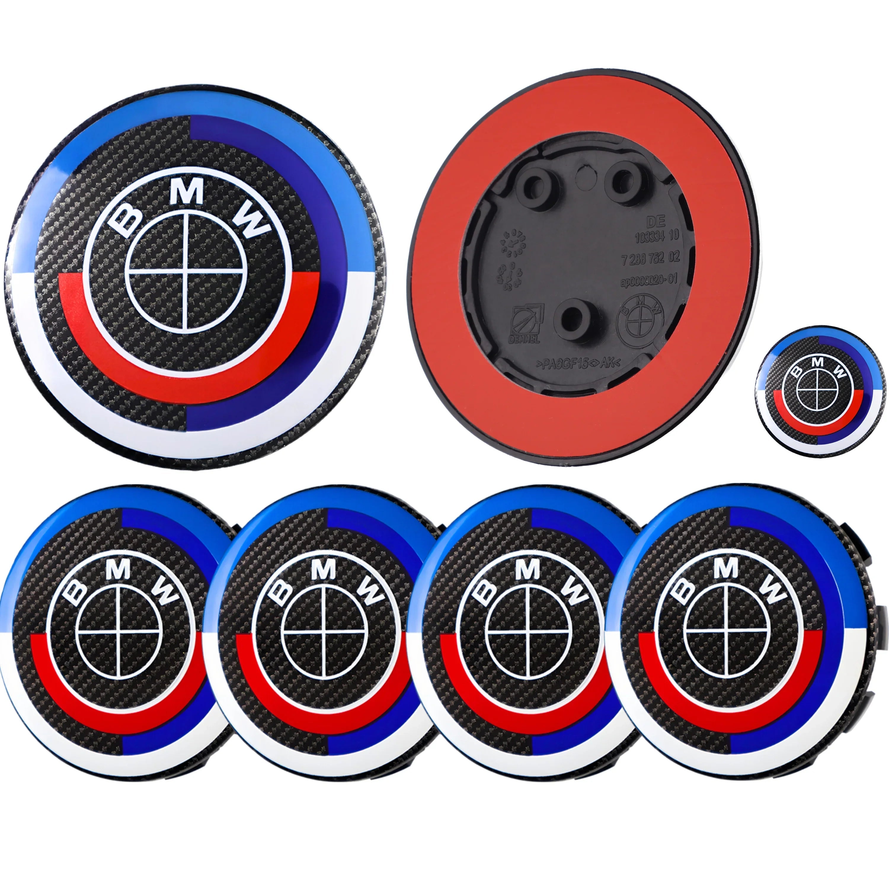 50th Anniversary Emblem | Black Carbon - BMW Compatible