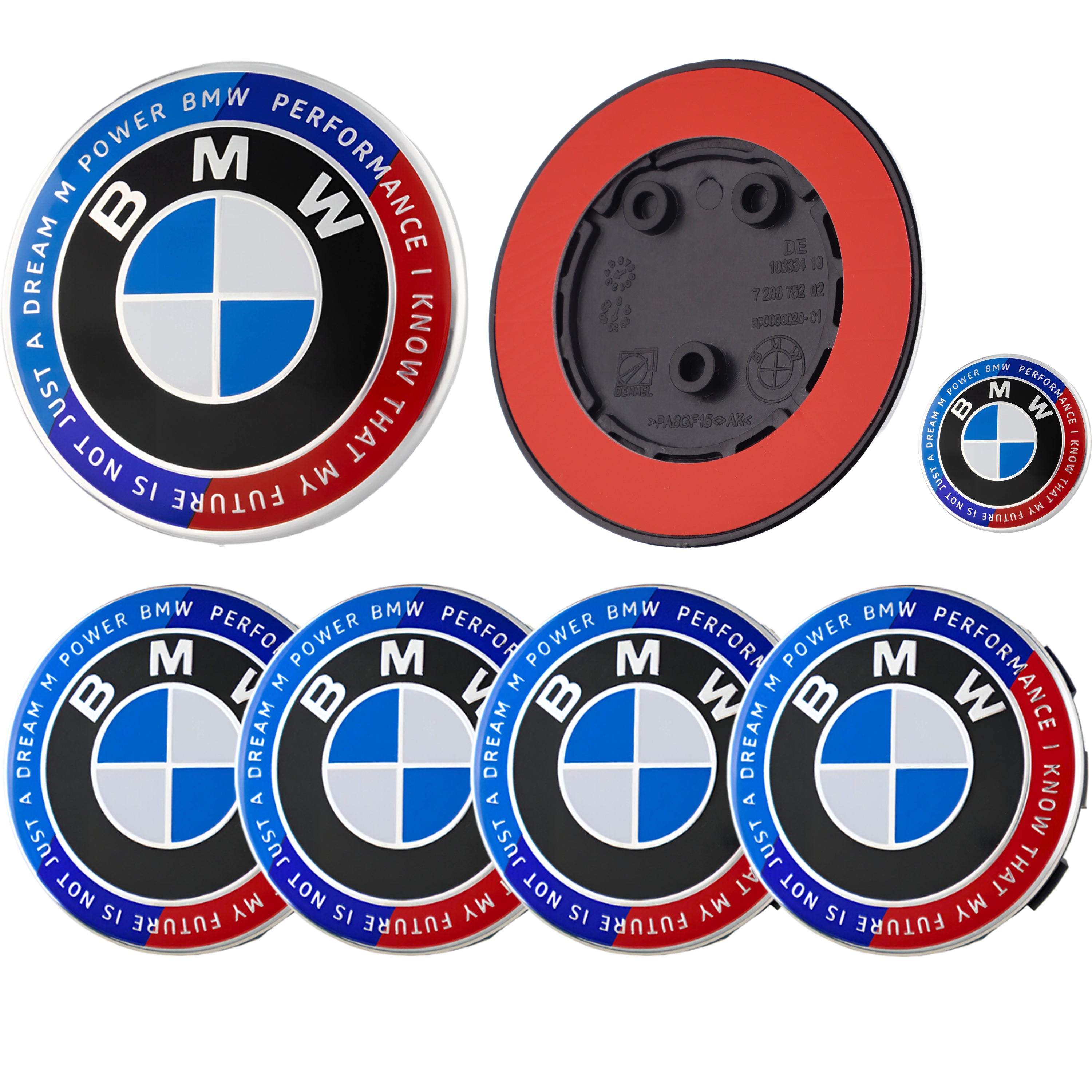 50th Anniversary Badge | Blue & Red - BMW Compatible