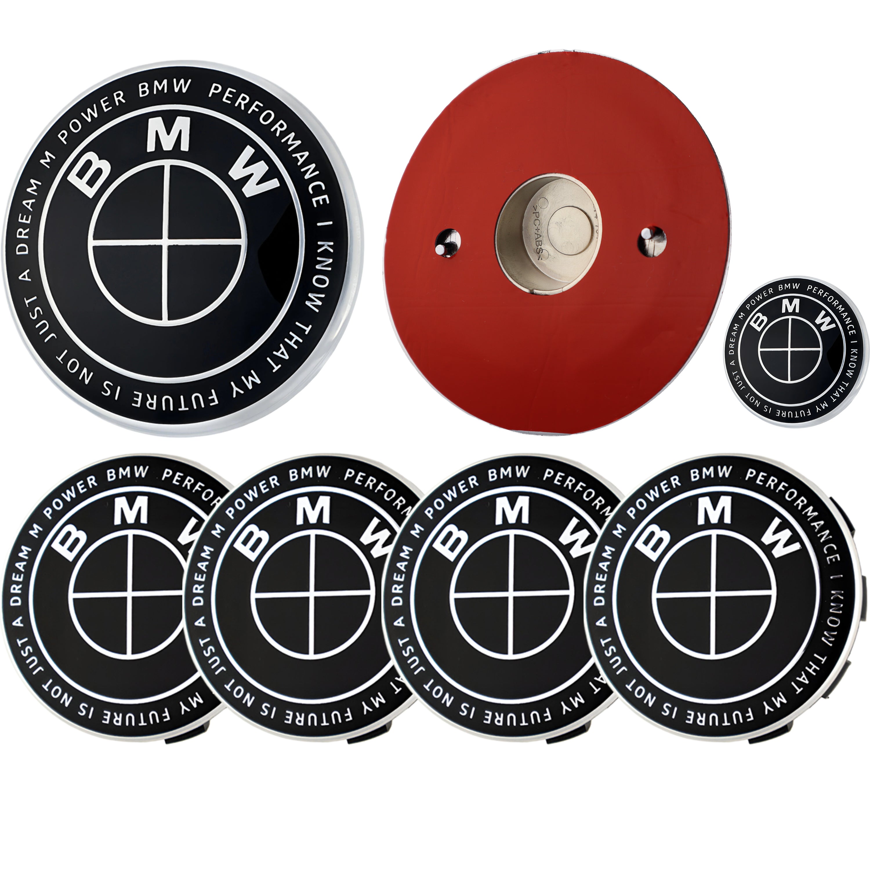 50th Anniversary Badge | Full Black - BMW Compatible