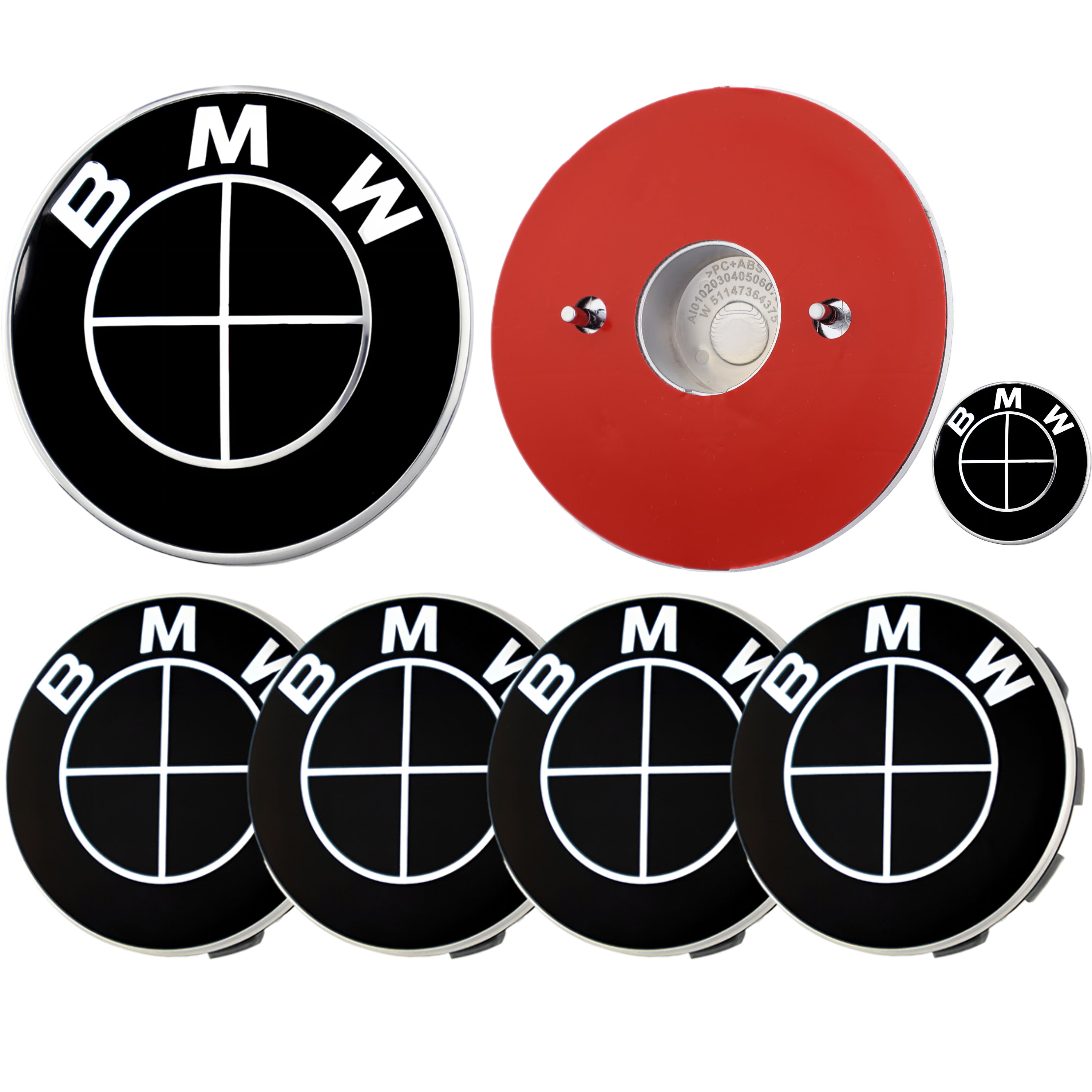 Emblem | Full Black - BMW Compatible