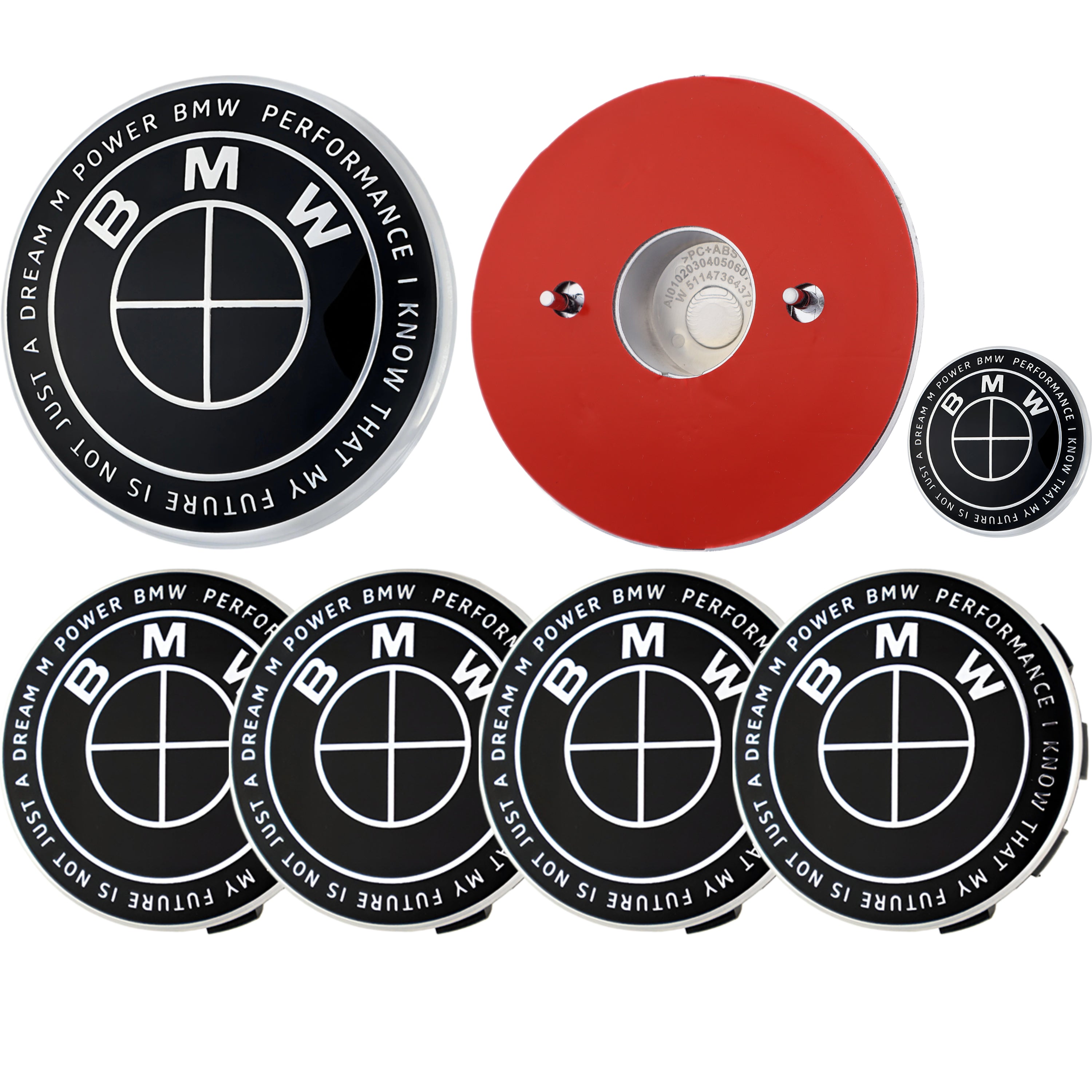 50th Anniversary Badge | Full Black - BMW Compatible