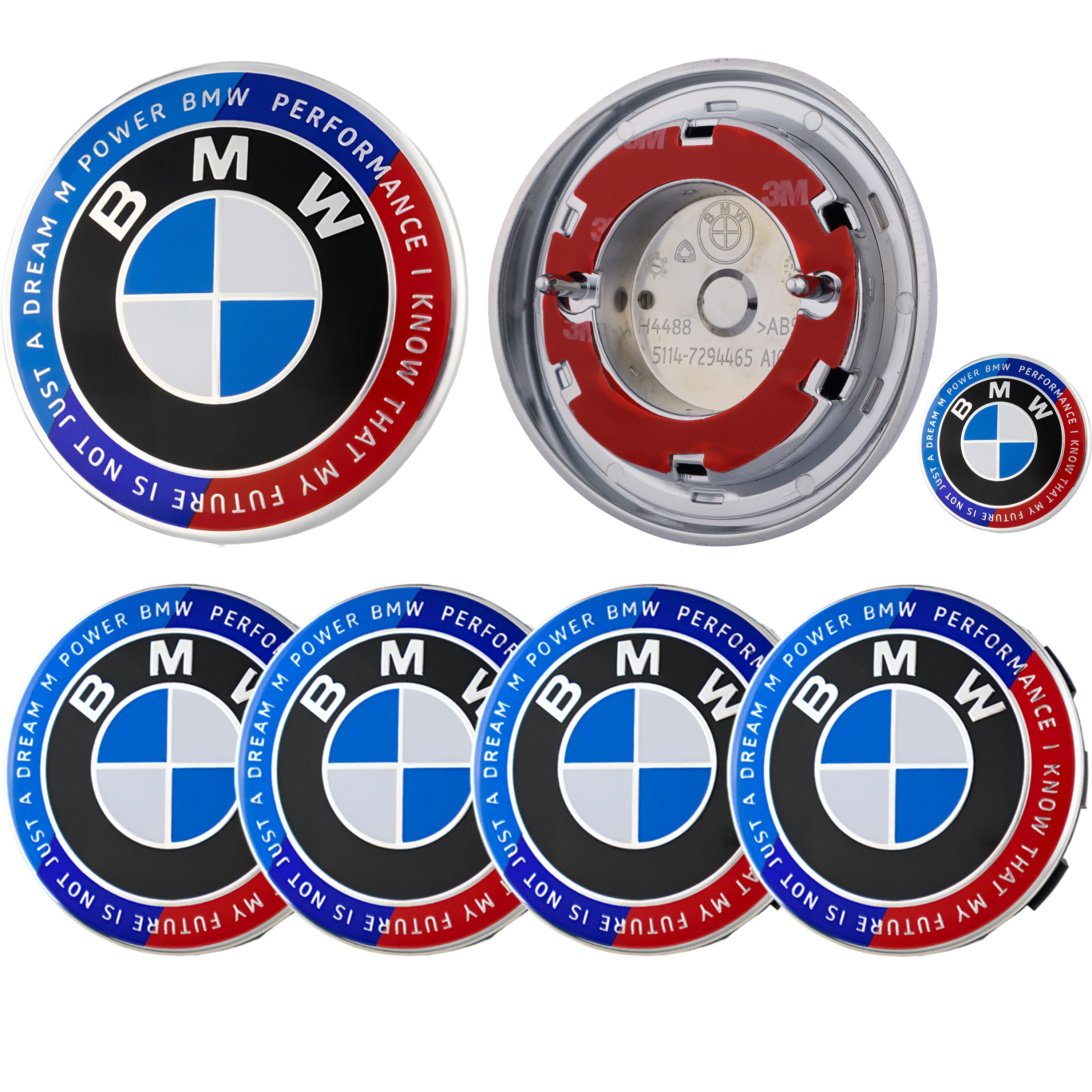 50th Anniversary Badge | Blue & Red - BMW Compatible