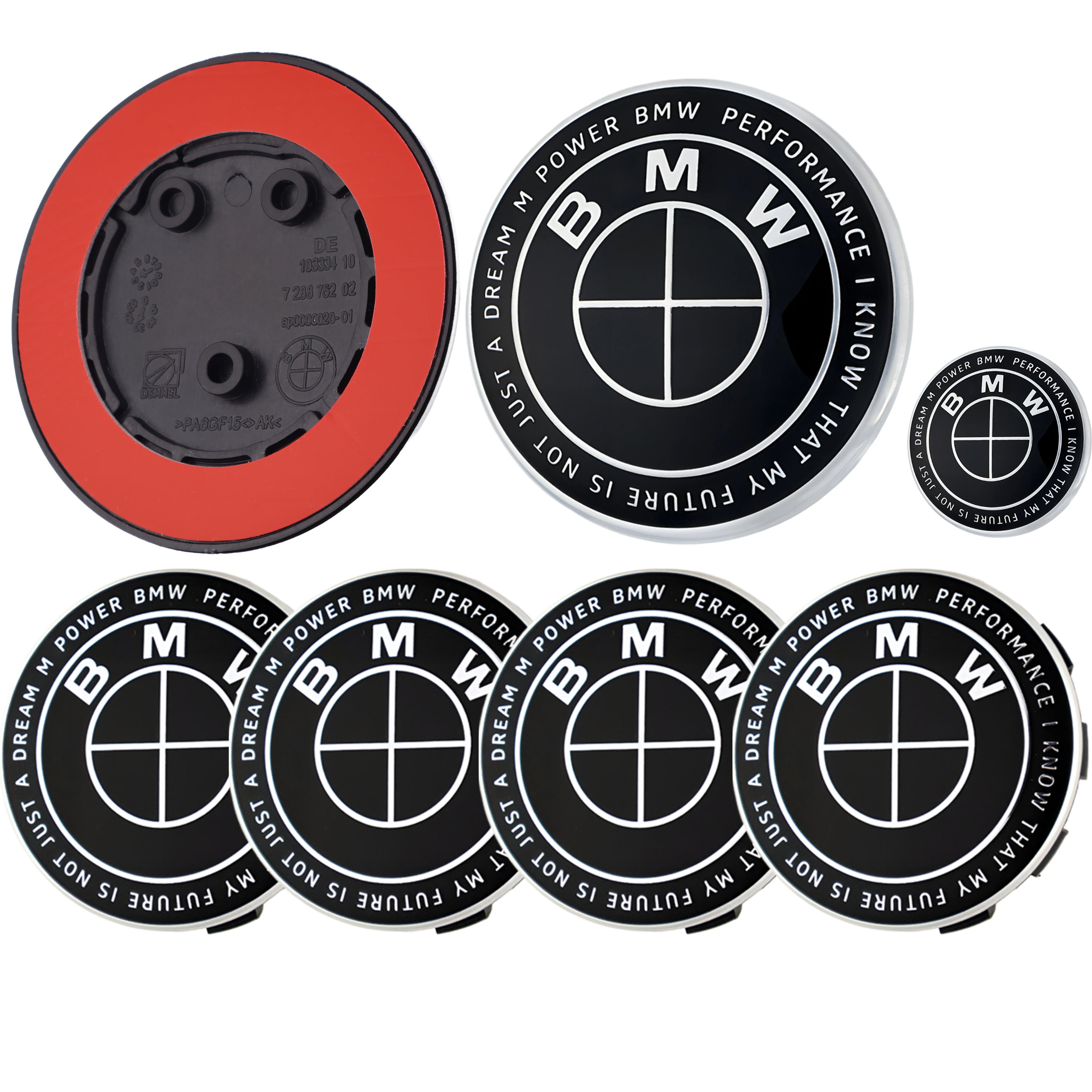 50th Anniversary Badge | Full Black - BMW Compatible