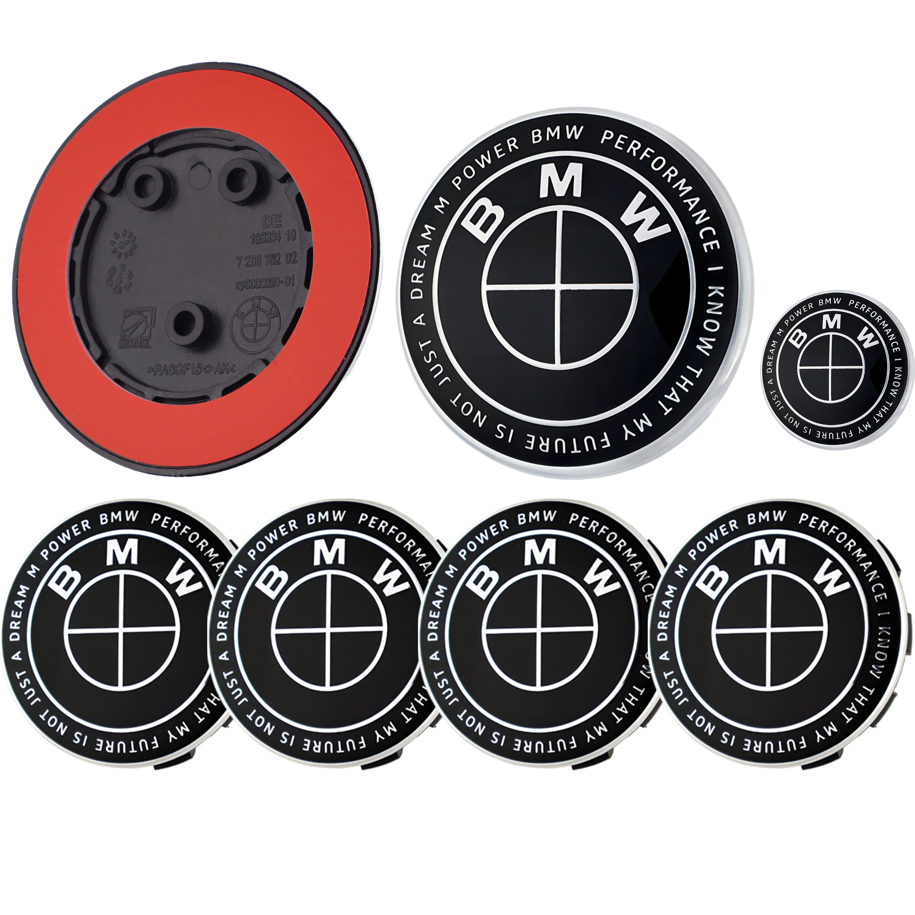 50th Anniversary Badge | Full Black - BMW Compatible