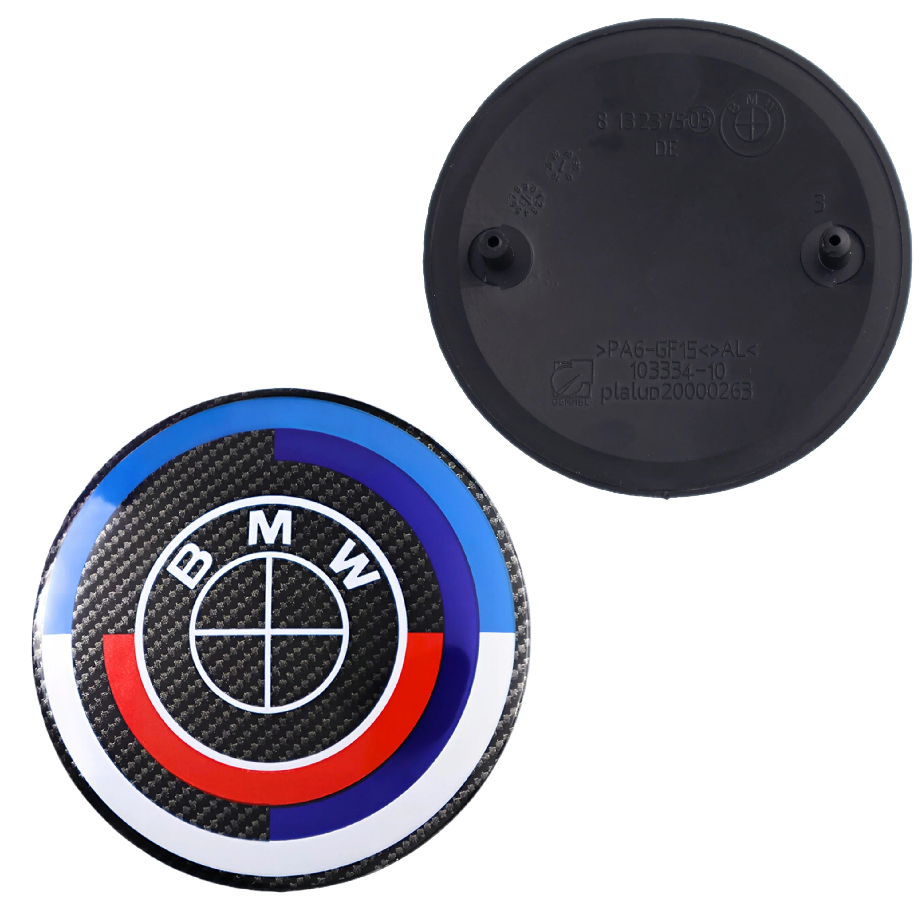 50th Anniversary Emblem | Black Carbon - BMW Compatible