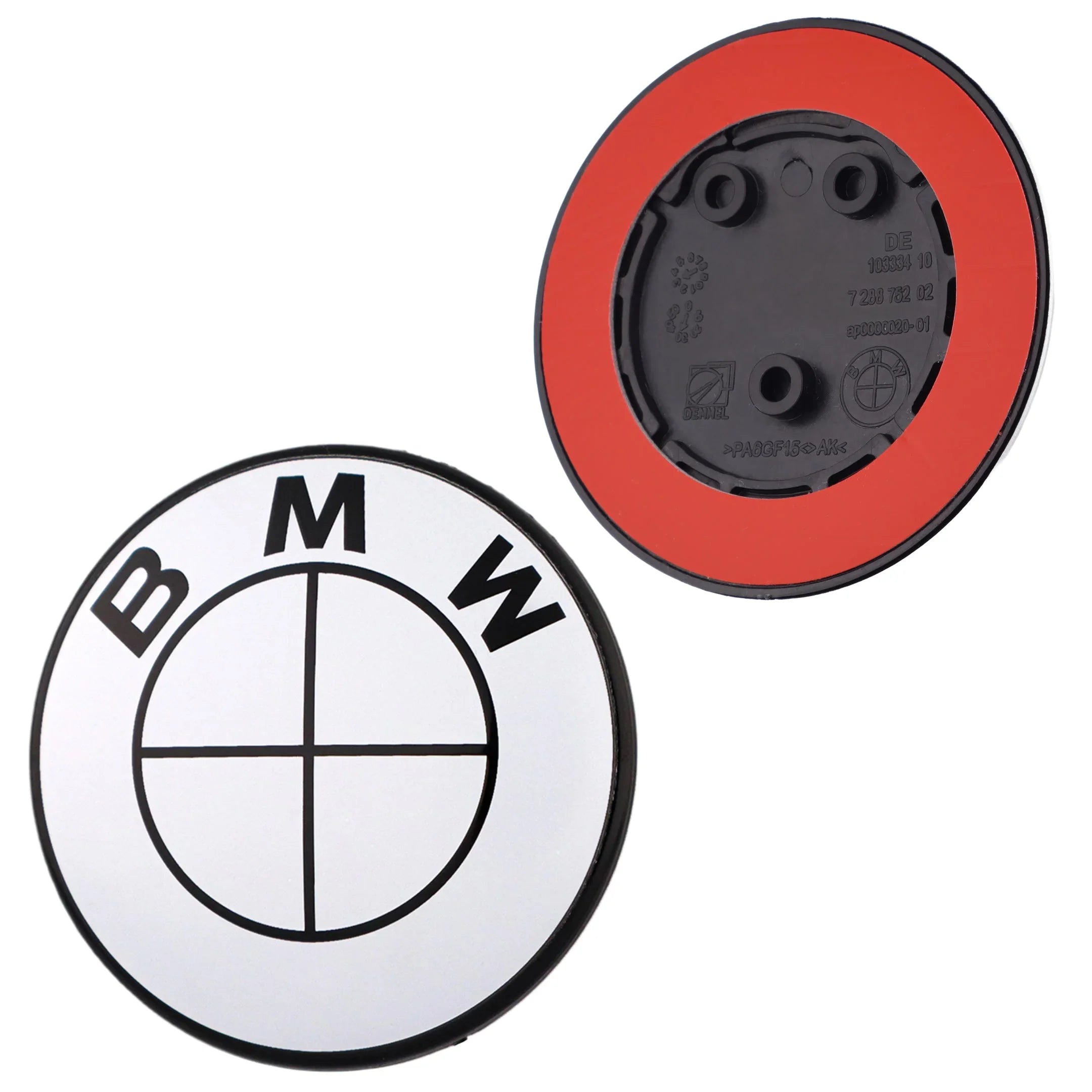 BMW Emblem | Glänzendes Weiß