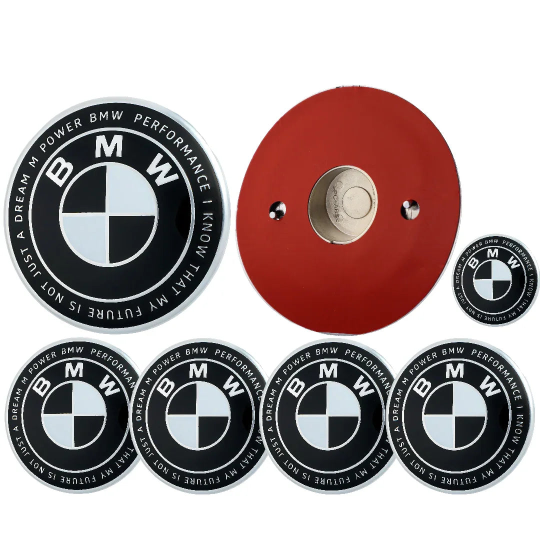50th Anniversary Emblem | Black & White - BMW Compatible
