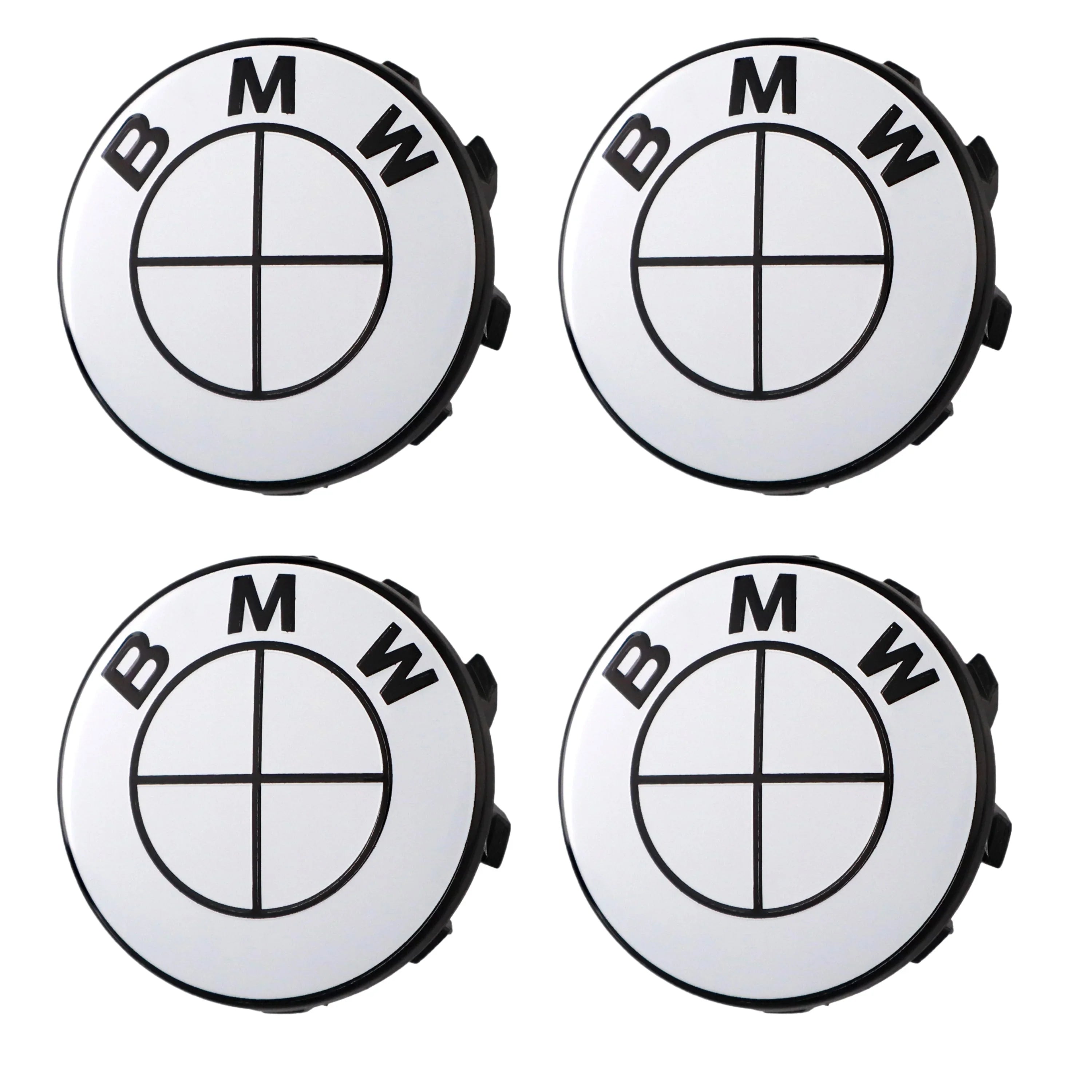 BMW Emblem | Glänzendes Weiß