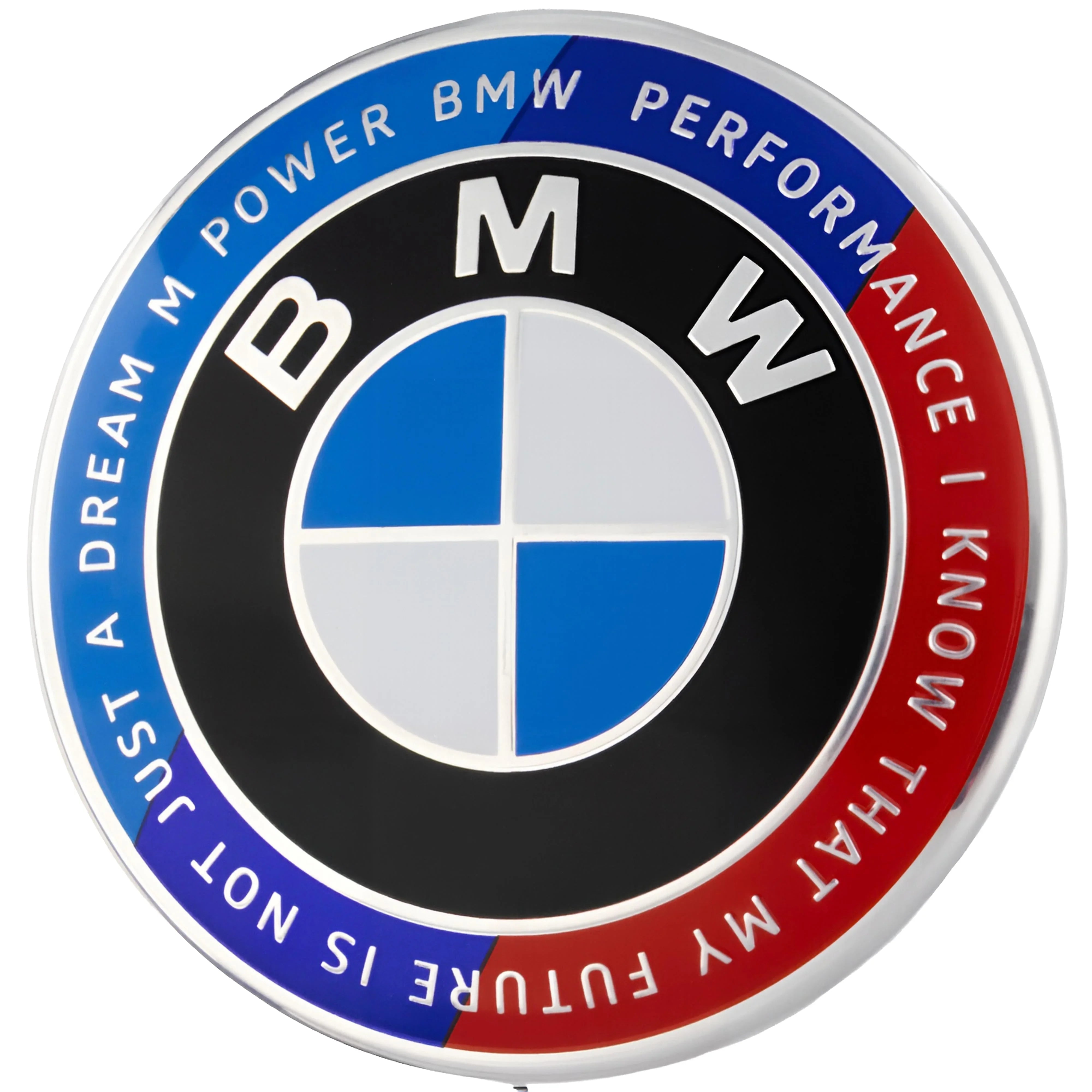 50th Anniversary Badge | Blue & Red - BMW Compatible