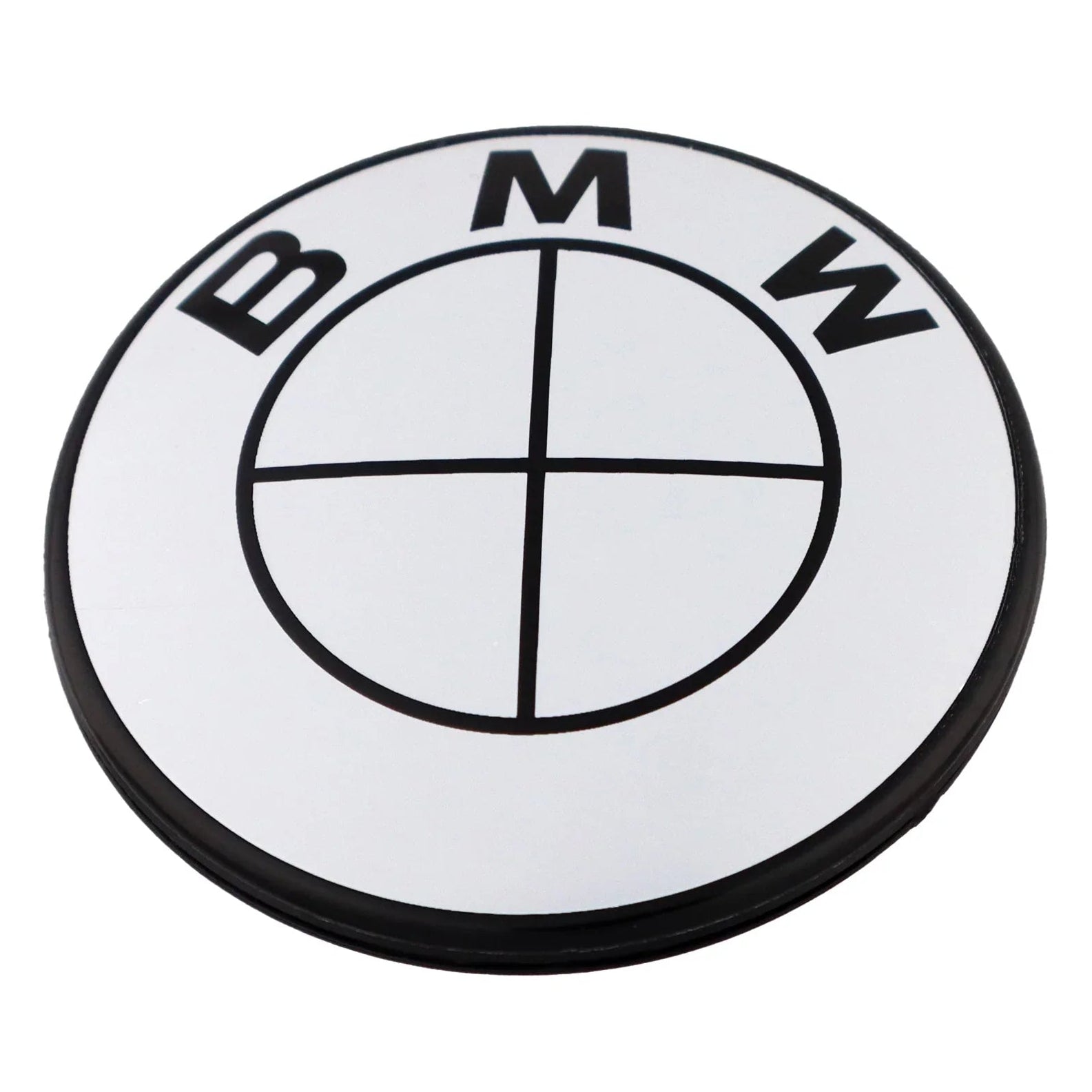 BMW Emblem | Glänzendes Weiß