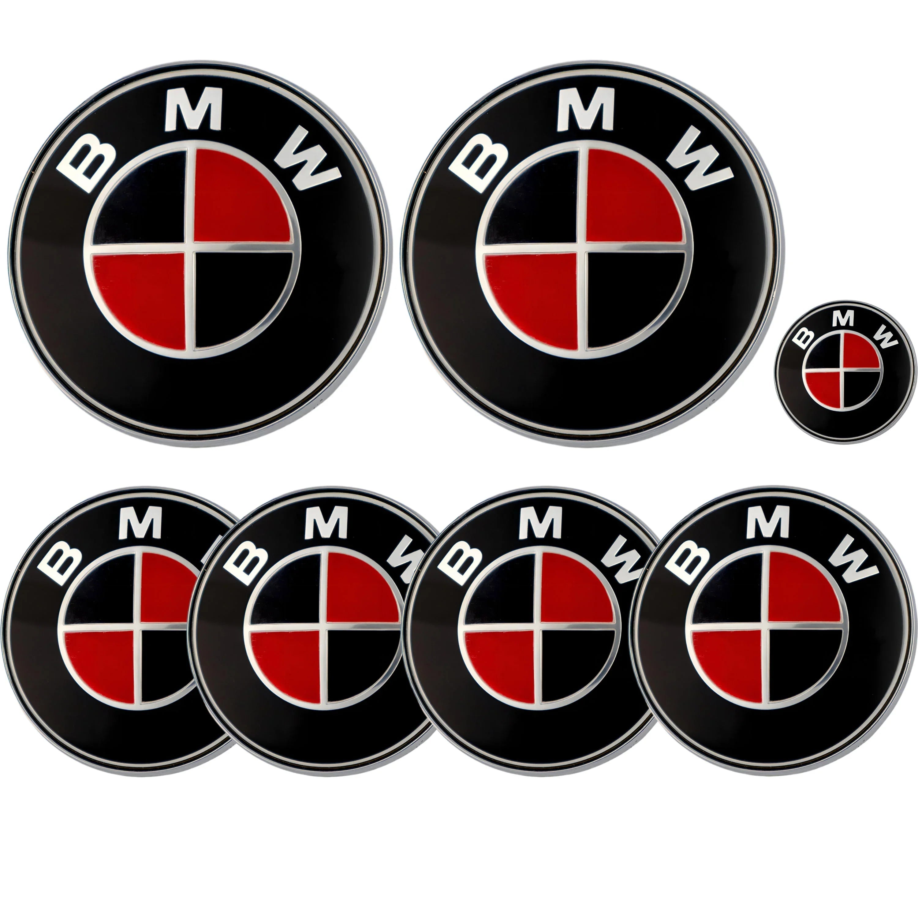 Emblem | Red & Black - BMW Compatible