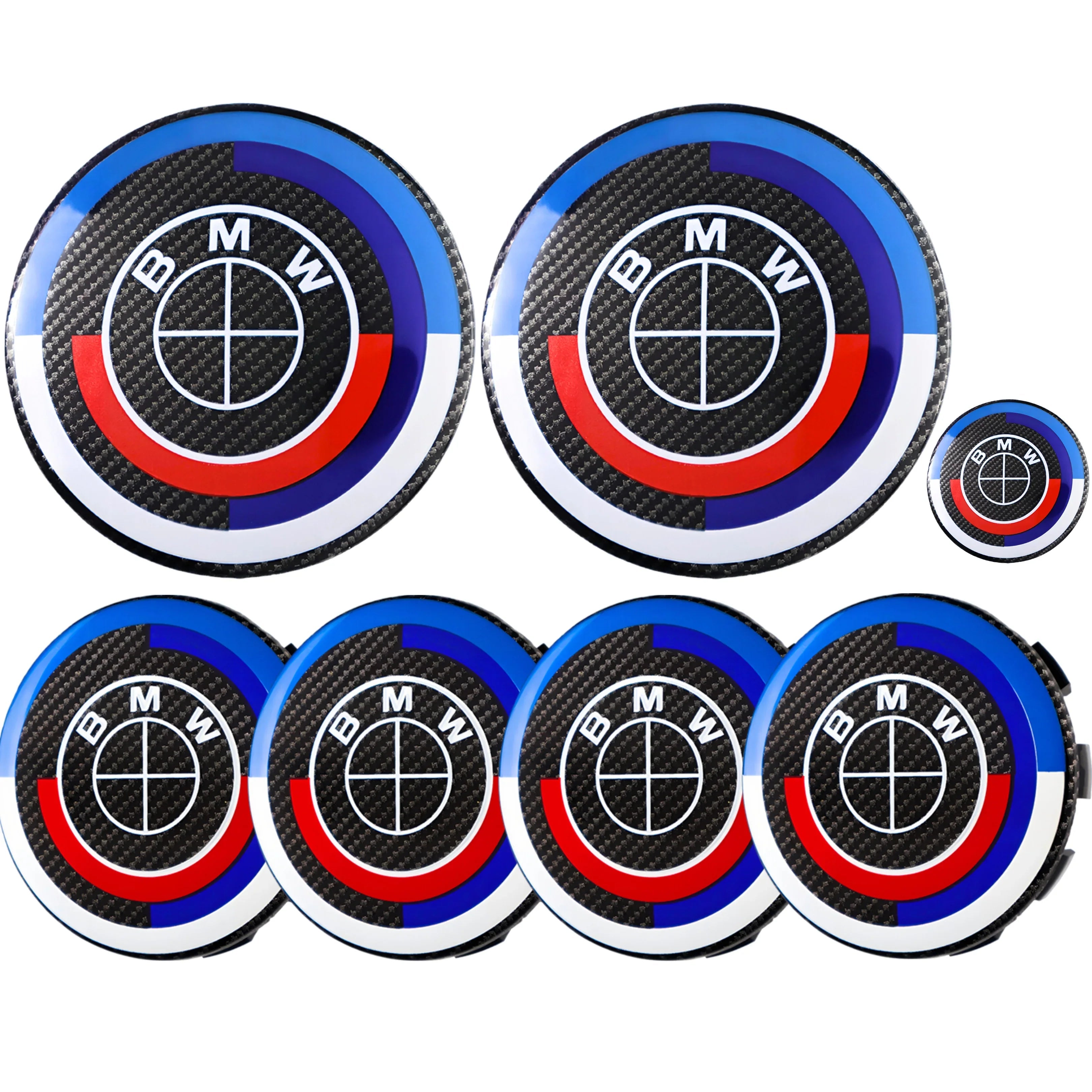 50th Anniversary Emblem | Black Carbon - BMW Compatible