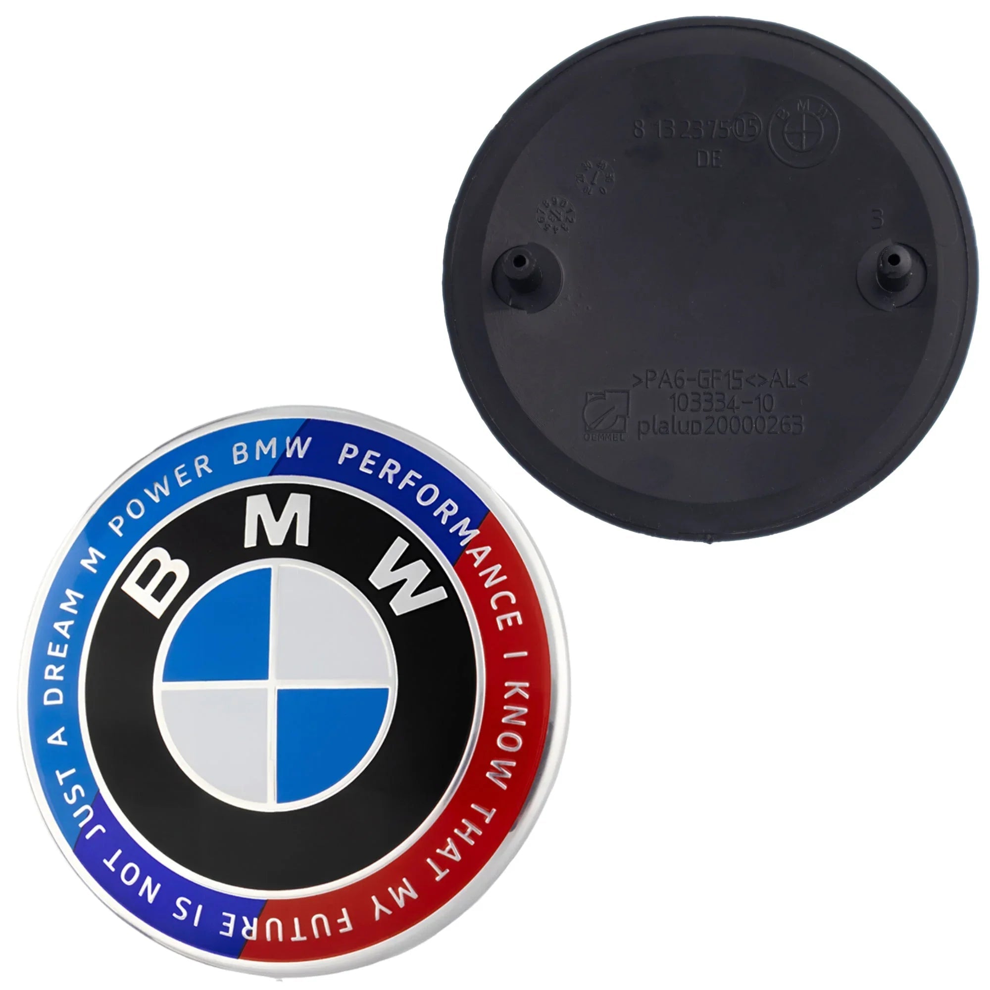 50th Anniversary Badge | Blue & Red - BMW Compatible