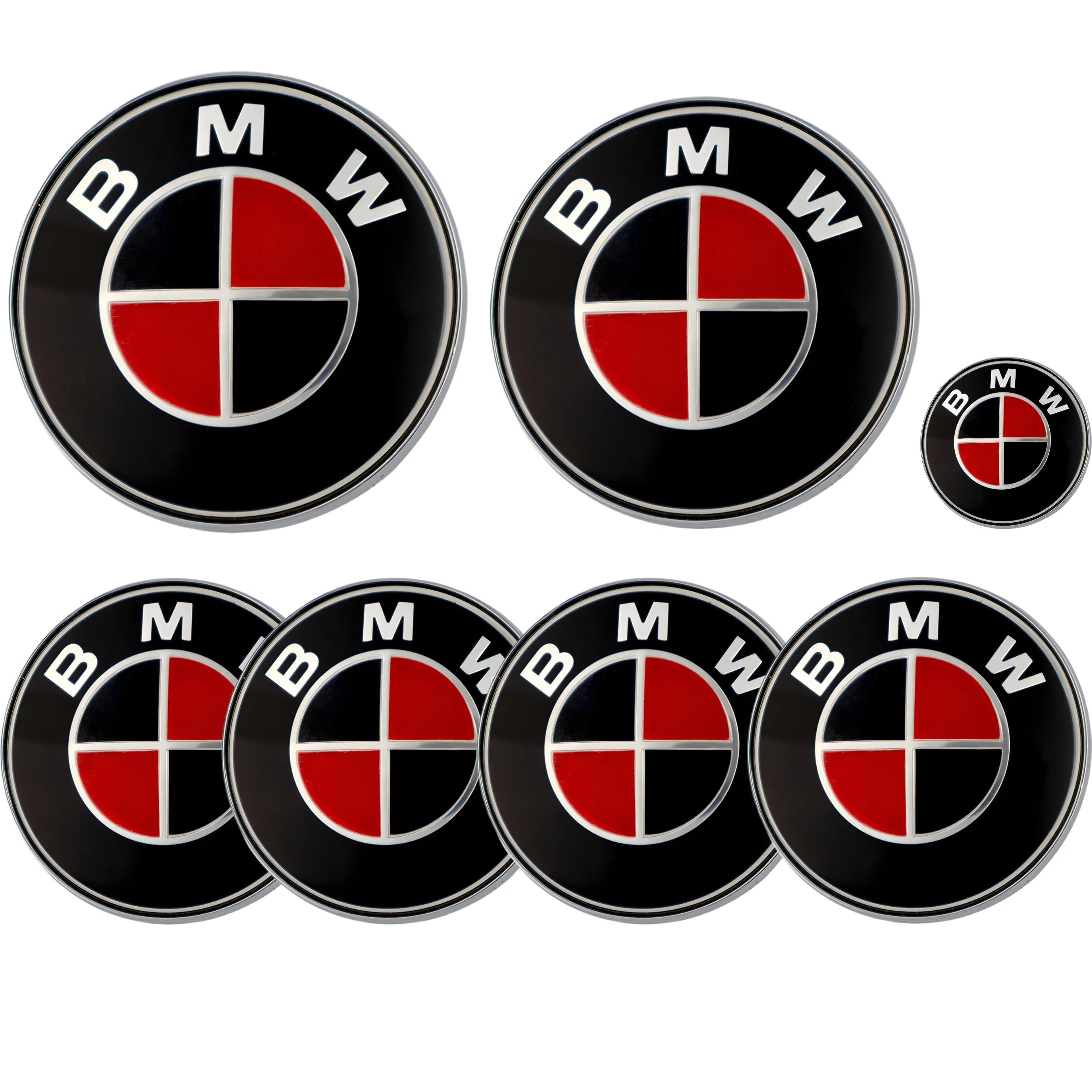 Emblem | Red & Black - BMW Compatible